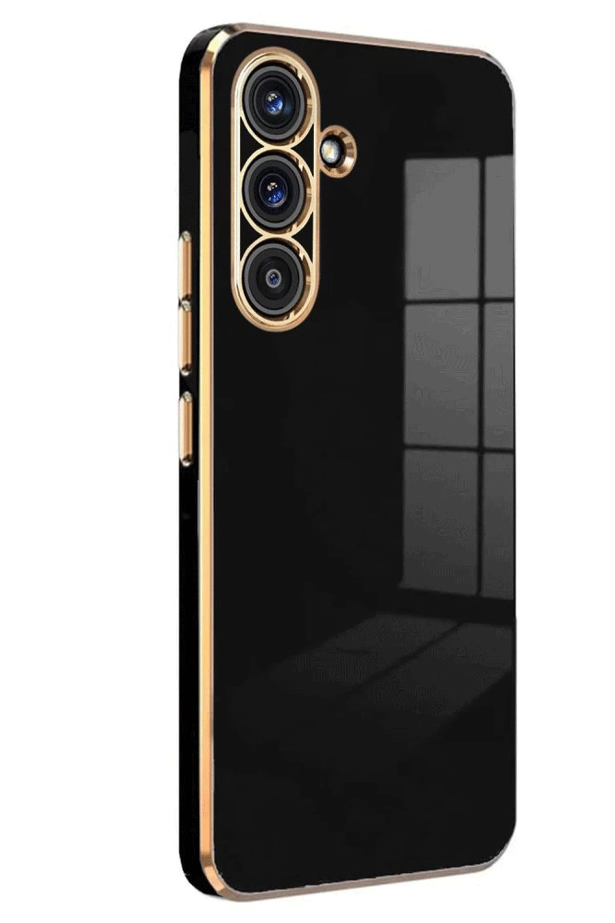 Newface Samsung Galaxy A26 Kılıf Volet Silikon - Siyah