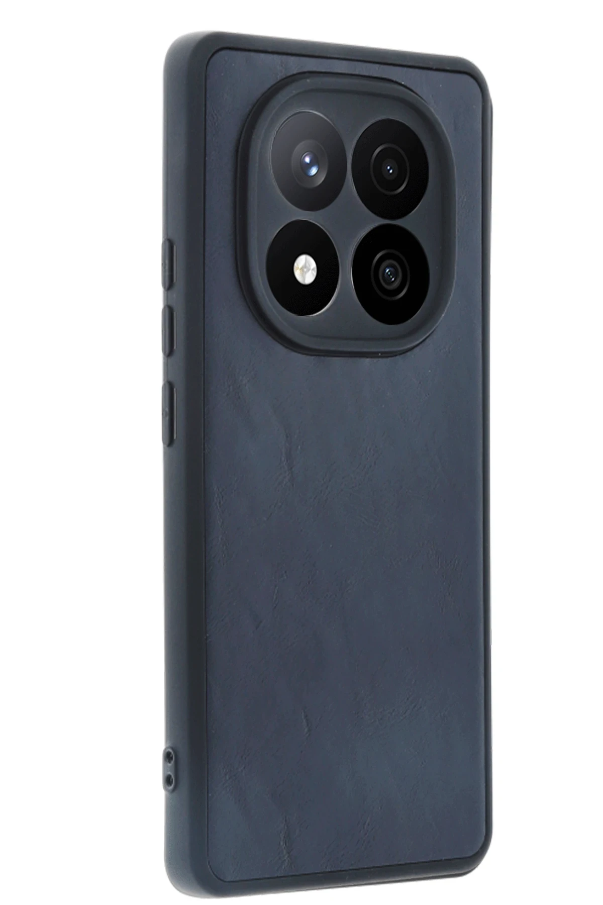 Newface Xiaomi Redmi Note 14 Pro 5G Kılıf Aras Deri Kapak - Lacivert