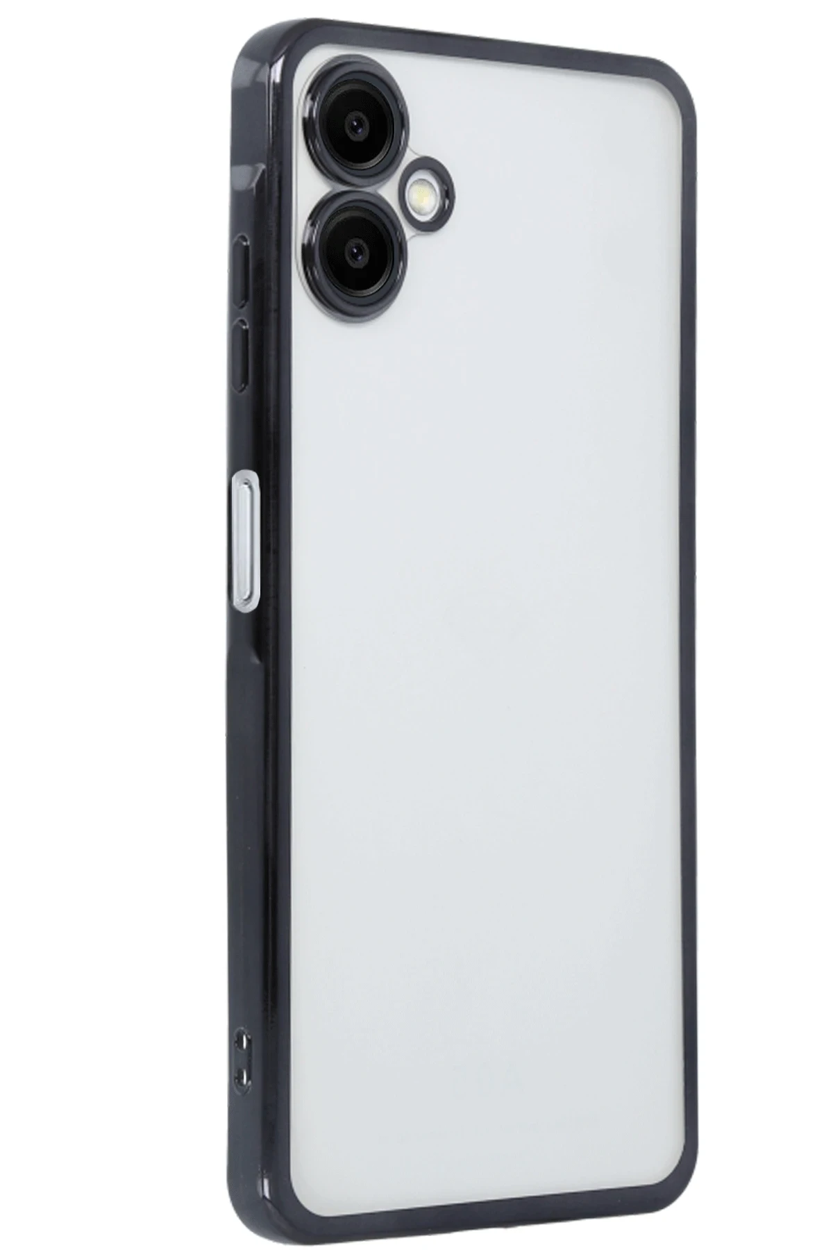 Newface Samsung Galaxy A06 Kılıf Razer Lensli Silikon - Siyah