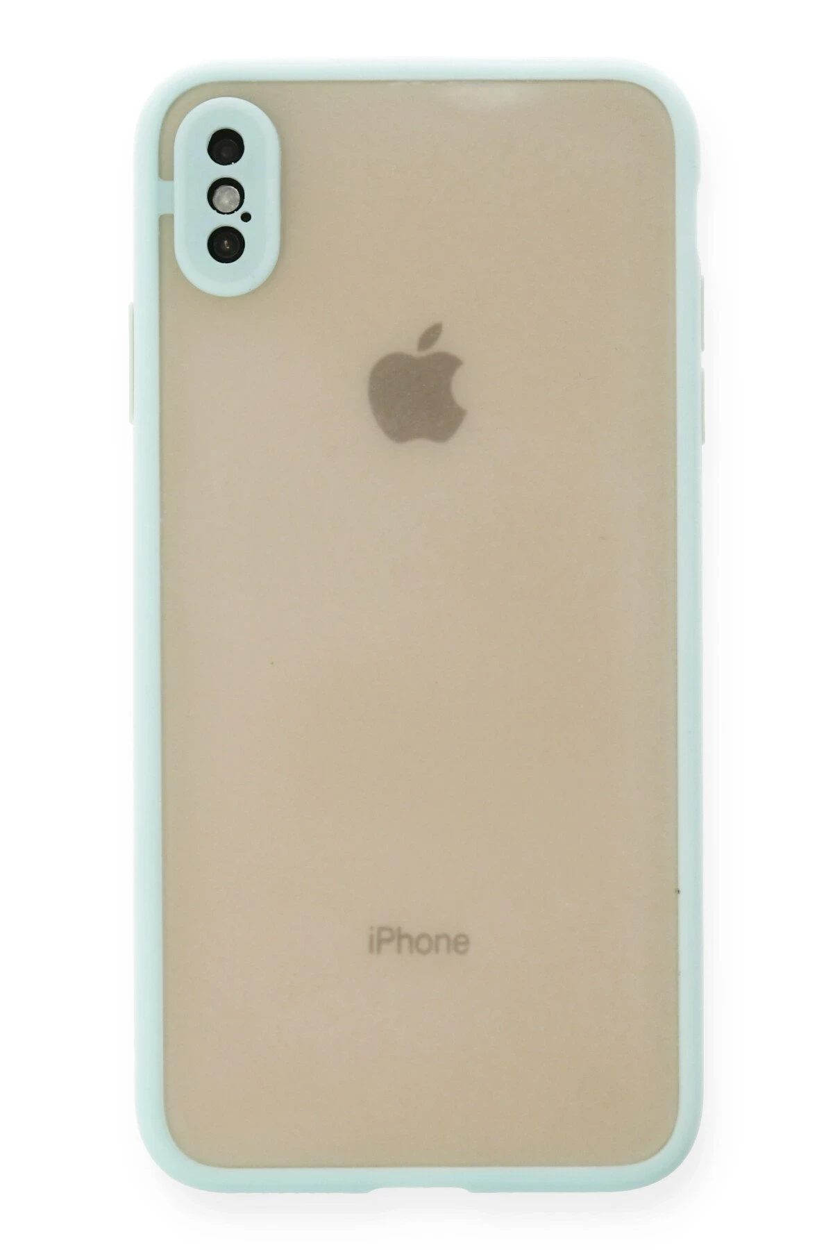 Newface iPhone XS Max Kılıf Montreal Silikon Kapak - Turkuaz