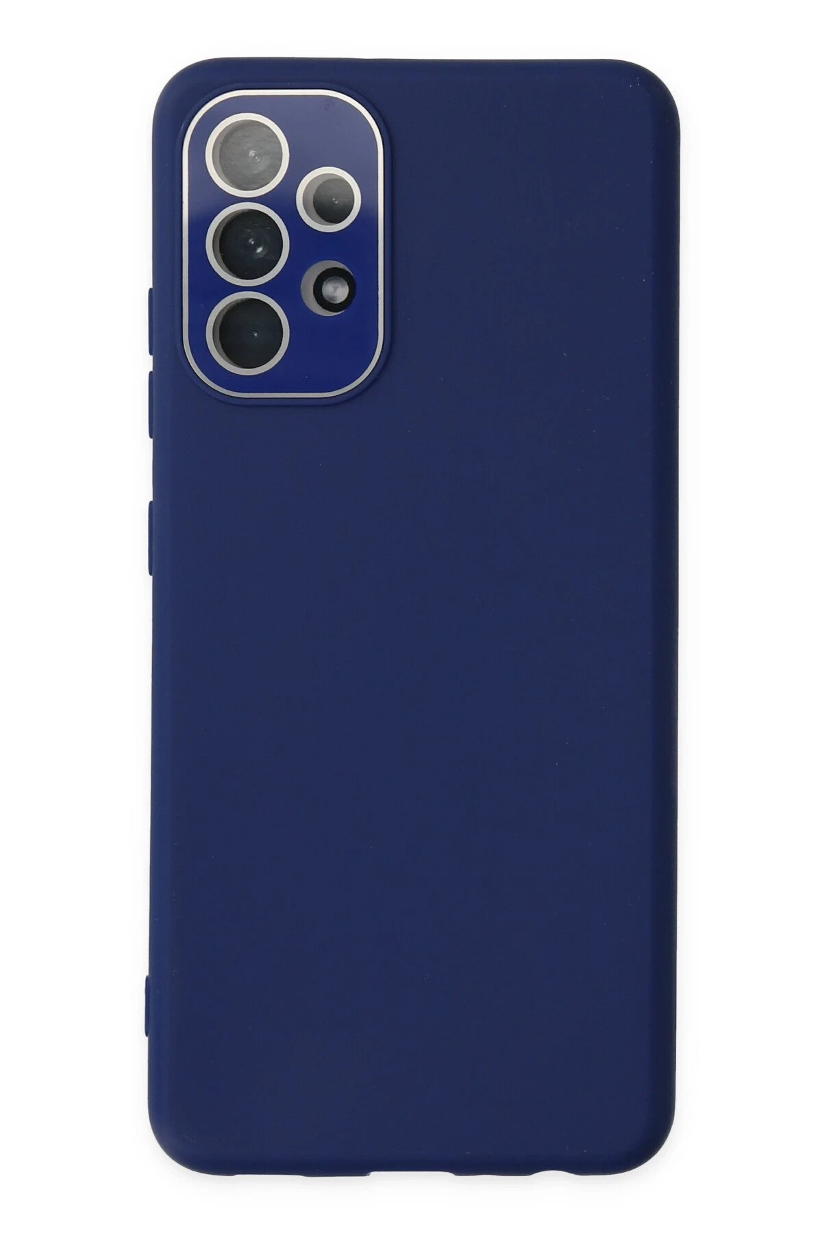 Newface Samsung Galaxy A33 5G Kılıf Lansman Glass Kapak - Sky Blue
