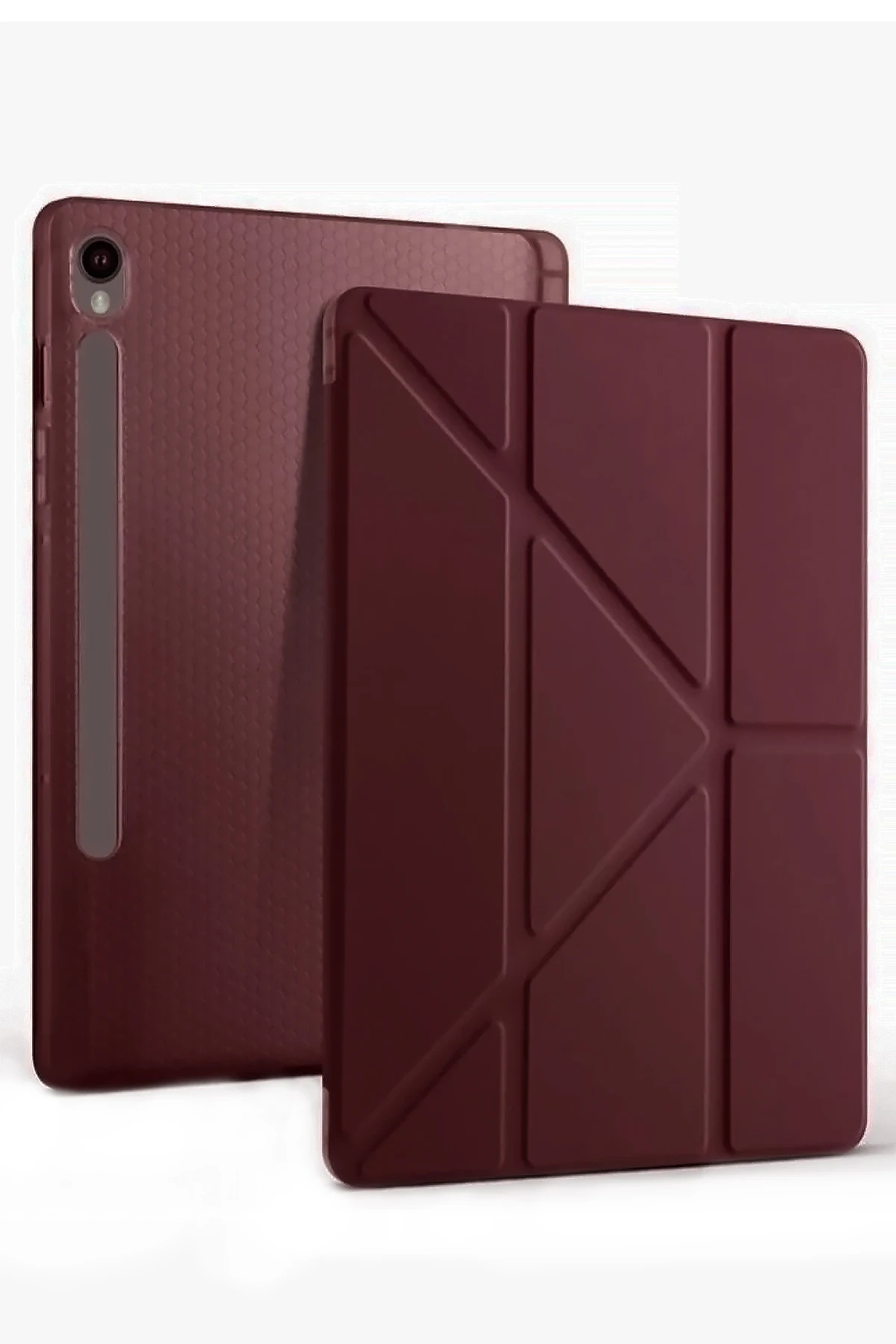 Newface Samsung Galaxy Tab S10 FE Plus 13.1 Kalemlikli Mars Tablet Kılıfı - Mor
