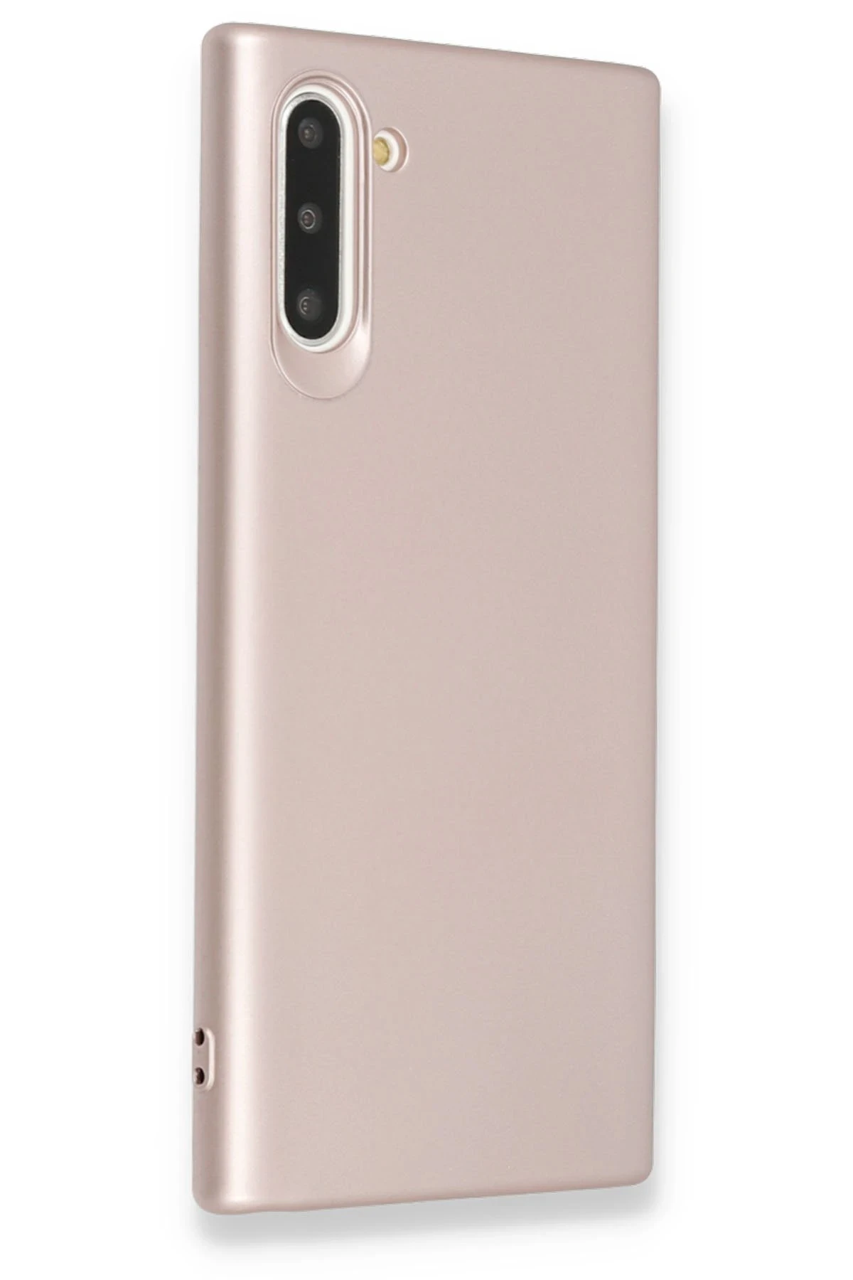 Newface Samsung Galaxy Note 10 Kılıf First Silikon - Rose Gold