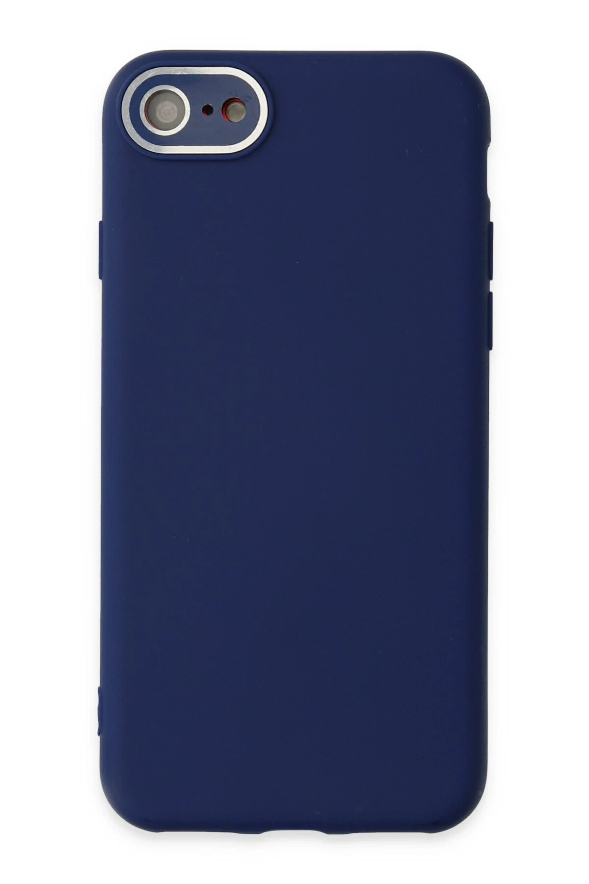 Newface iPhone 7 Kılıf Lansman Glass Kapak - Sky Blue
