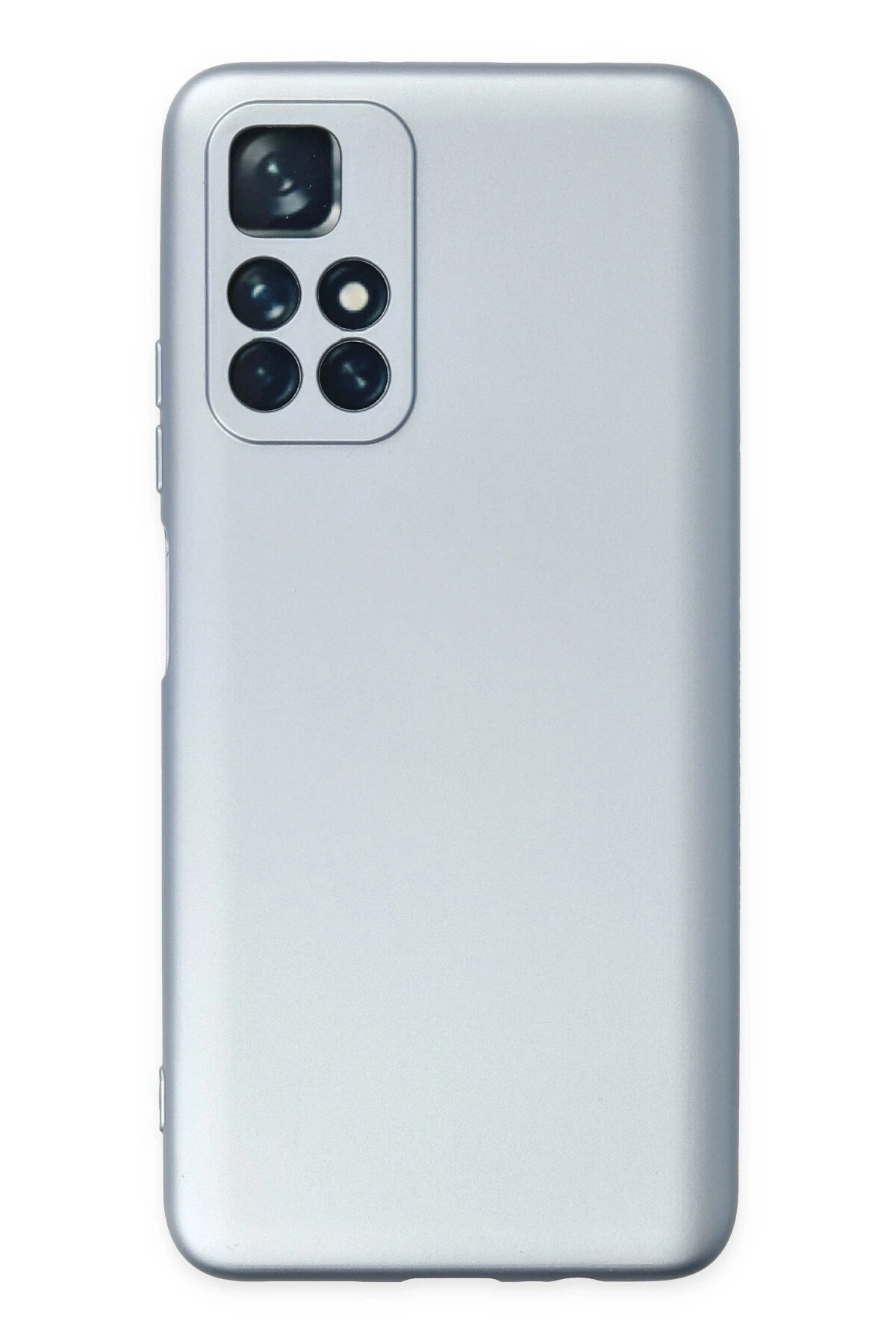 Newface Xiaomi Redmi Note 11T Kılıf Nano içi Kadife Silikon - Sky Blue
