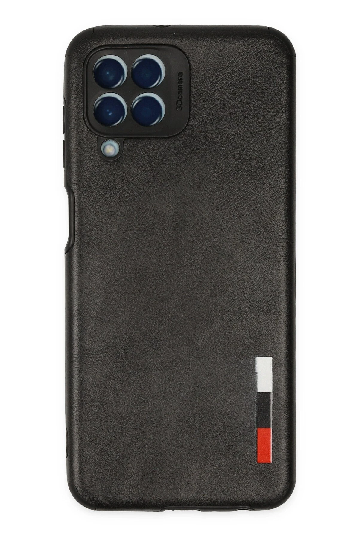 Newface Samsung Galaxy M33 Kılıf Loop Deri Silikon - Siyah