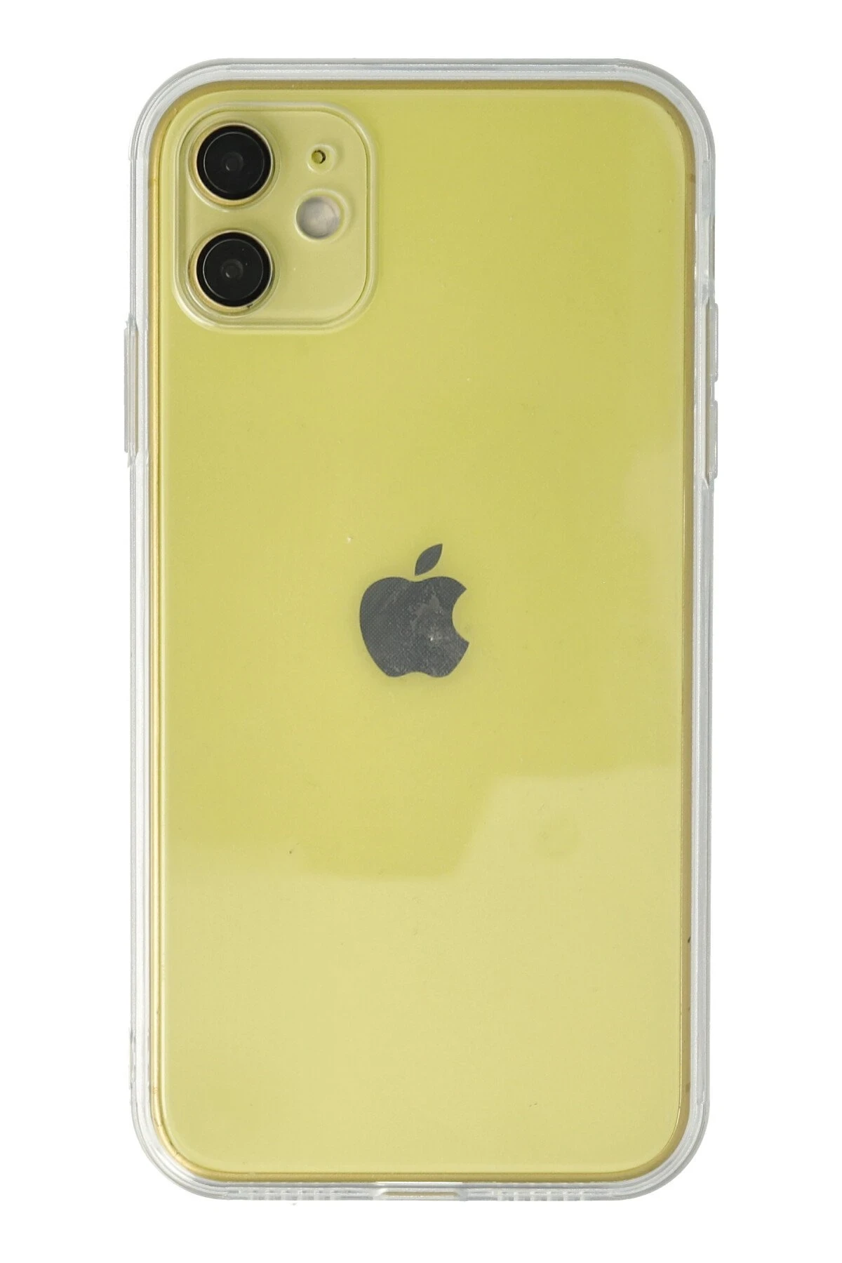 Newface iPhone 11 Kılıf Razer Lensli Silikon - Şeffaf
