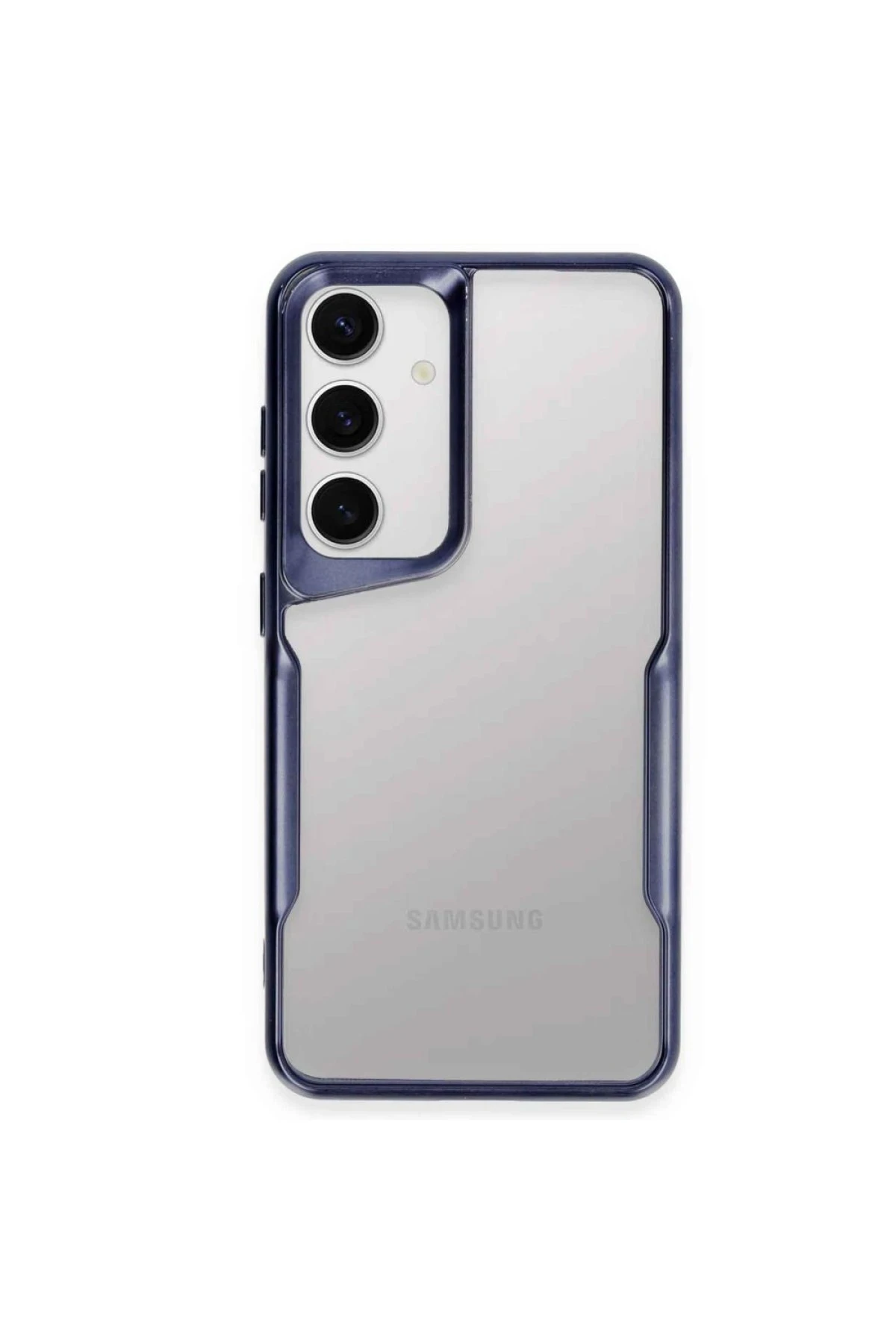 Newface Samsung Galaxy A34 5G Kılıf Boyi Silikon Kapak - Lacivert