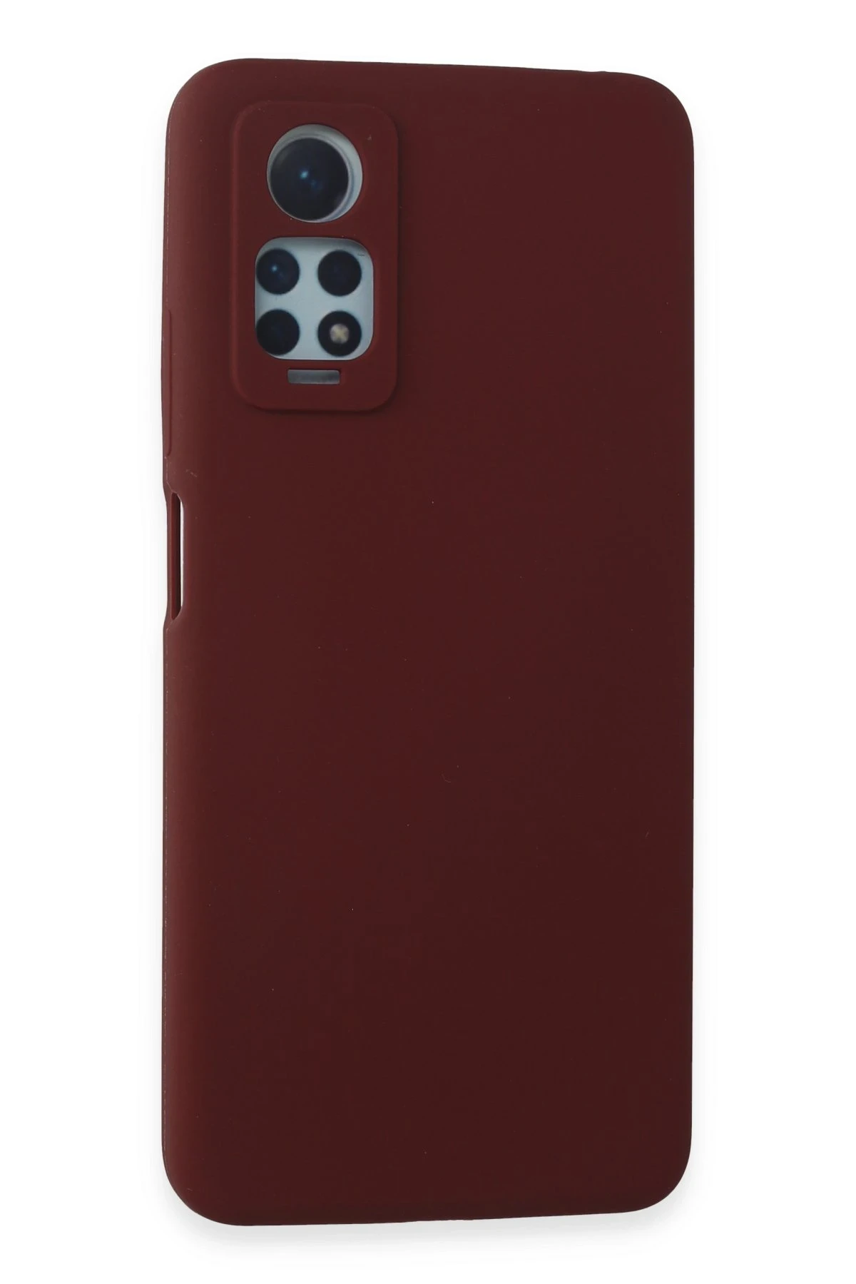 Newface Xiaomi Redmi Note 12 Pro 4G Kılıf Nano içi Kadife Silikon - Bordo