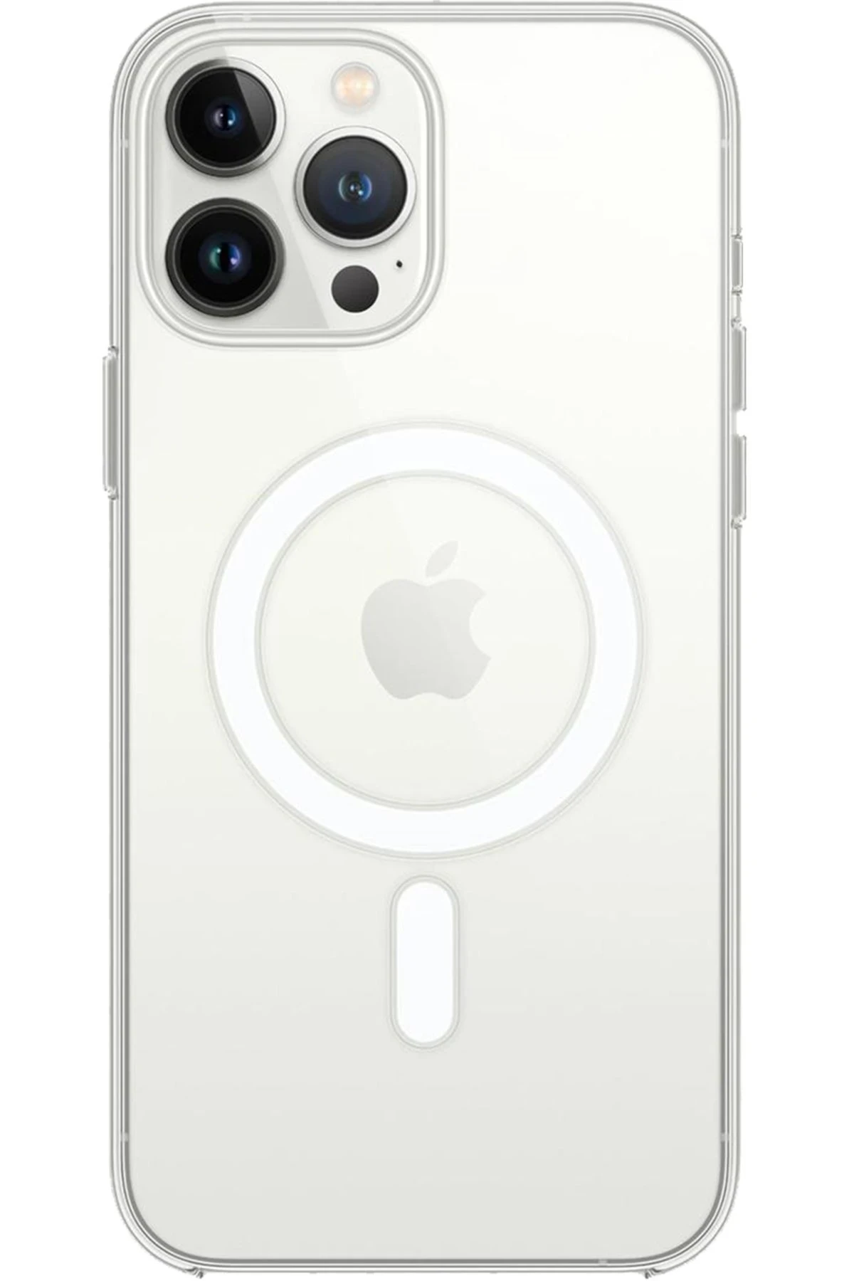 Newface iPhone 16 Pro Max Kılıf Pc Real Magsafe Kapak - Şeffaf
