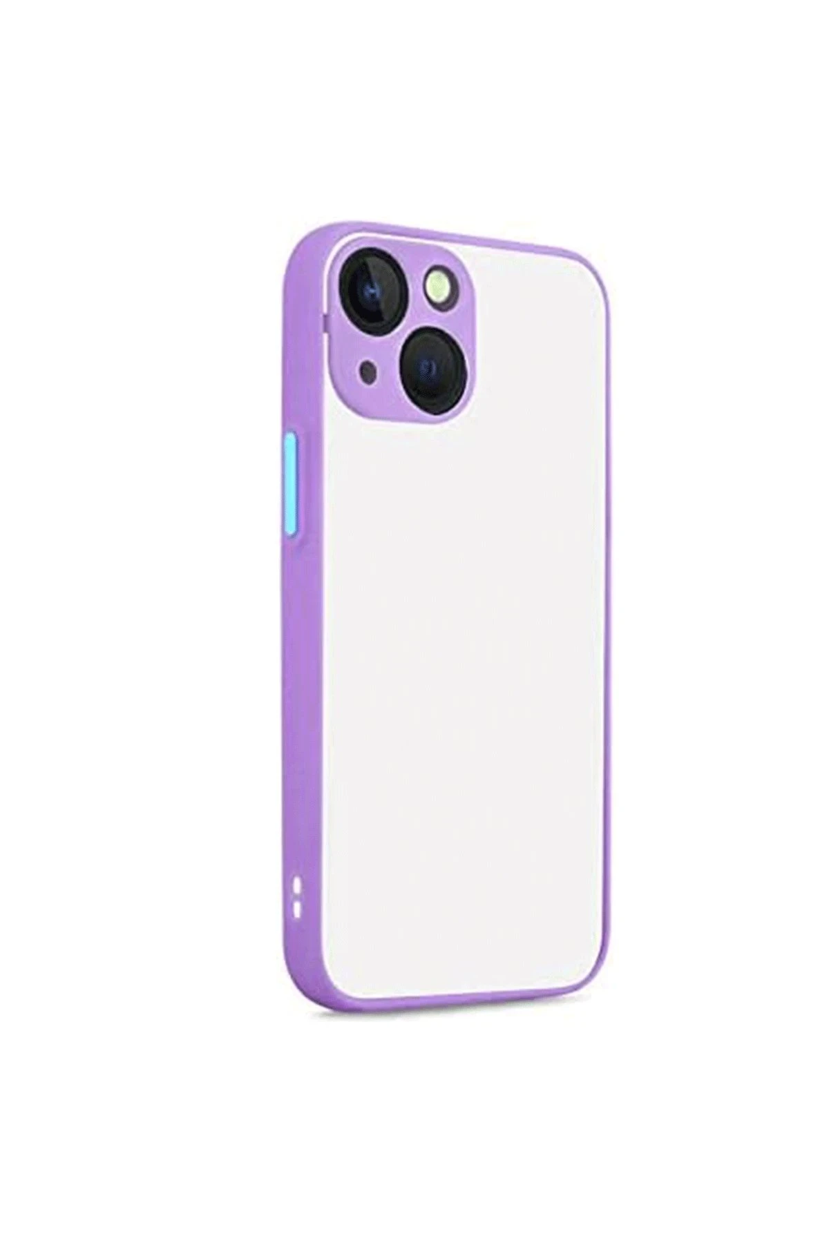 Newface iPhone 13 Kılıf Montreal Silikon Kapak - Mor