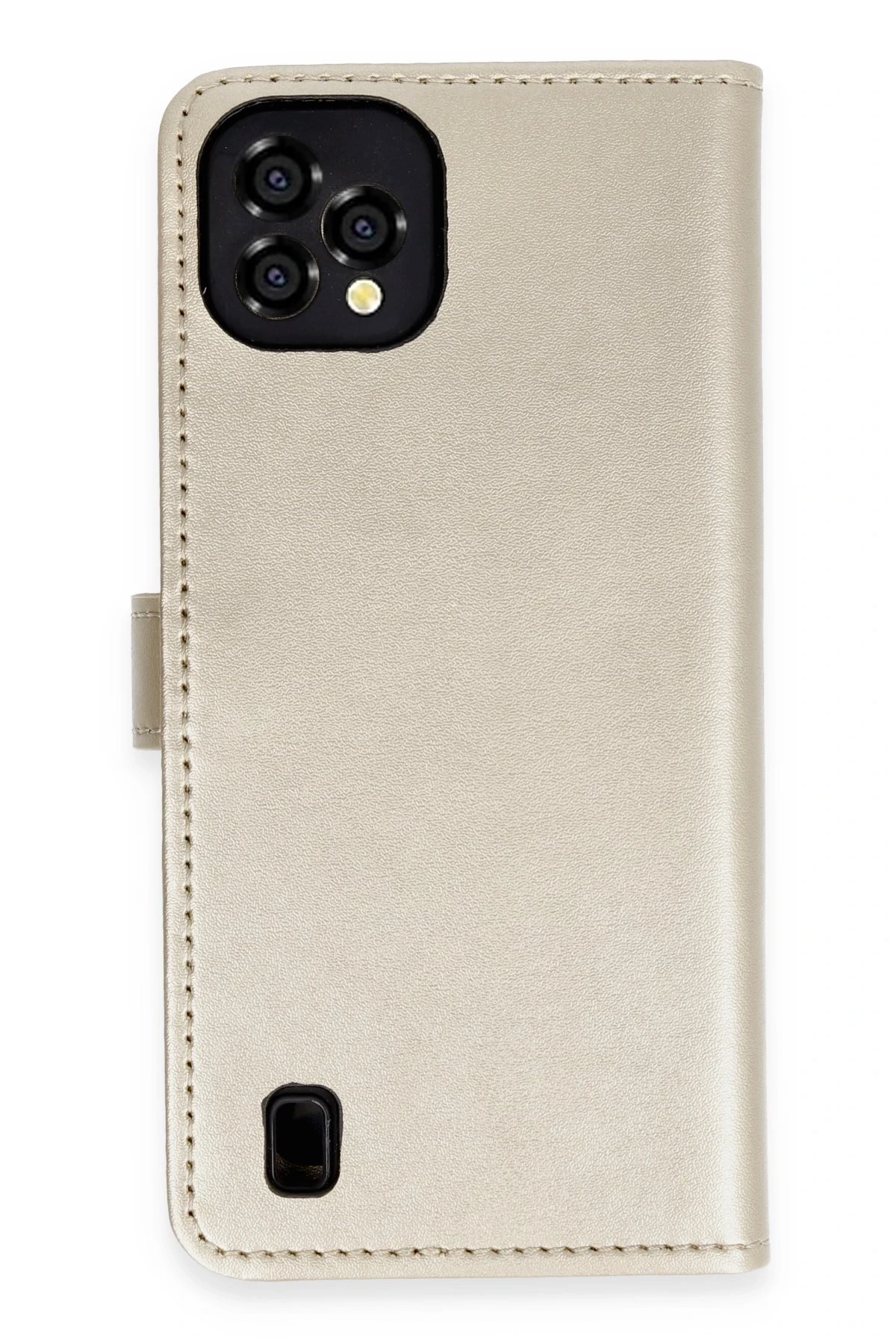 Newface Reeder P13 Blue Plus 2022 Kılıf Trend S Plus Kapaklı Kılıf - Gold