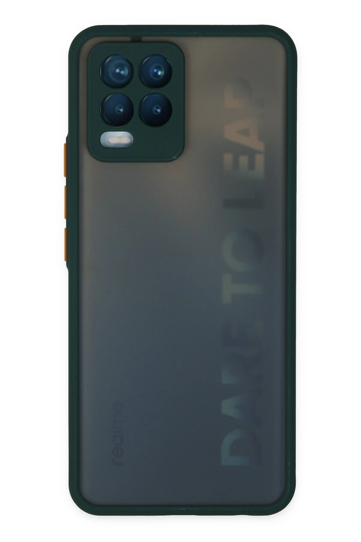 Newface Realme 8 Kılıf Montreal Silikon Kapak - Yeşil
