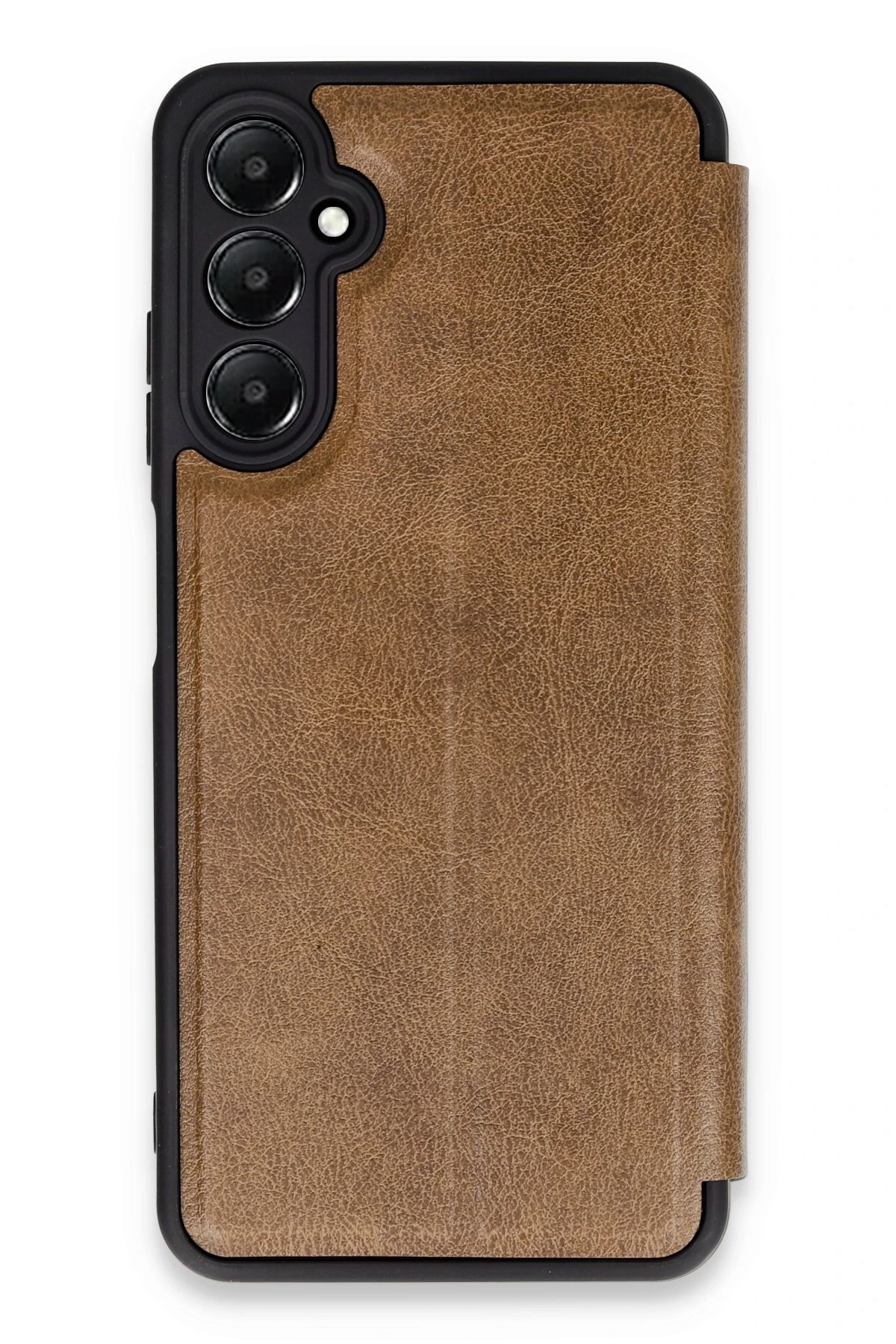Newface Samsung Galaxy A15 4G Kılıf Flip Cover - Taba