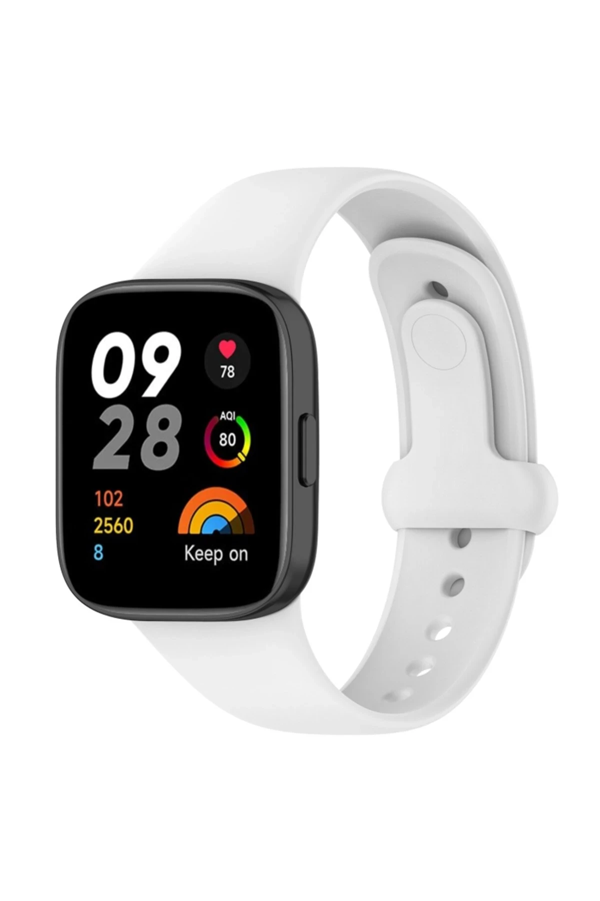 Newface Xiaomi Redmi Watch 3 Origin Silikon Kordon - Beyaz