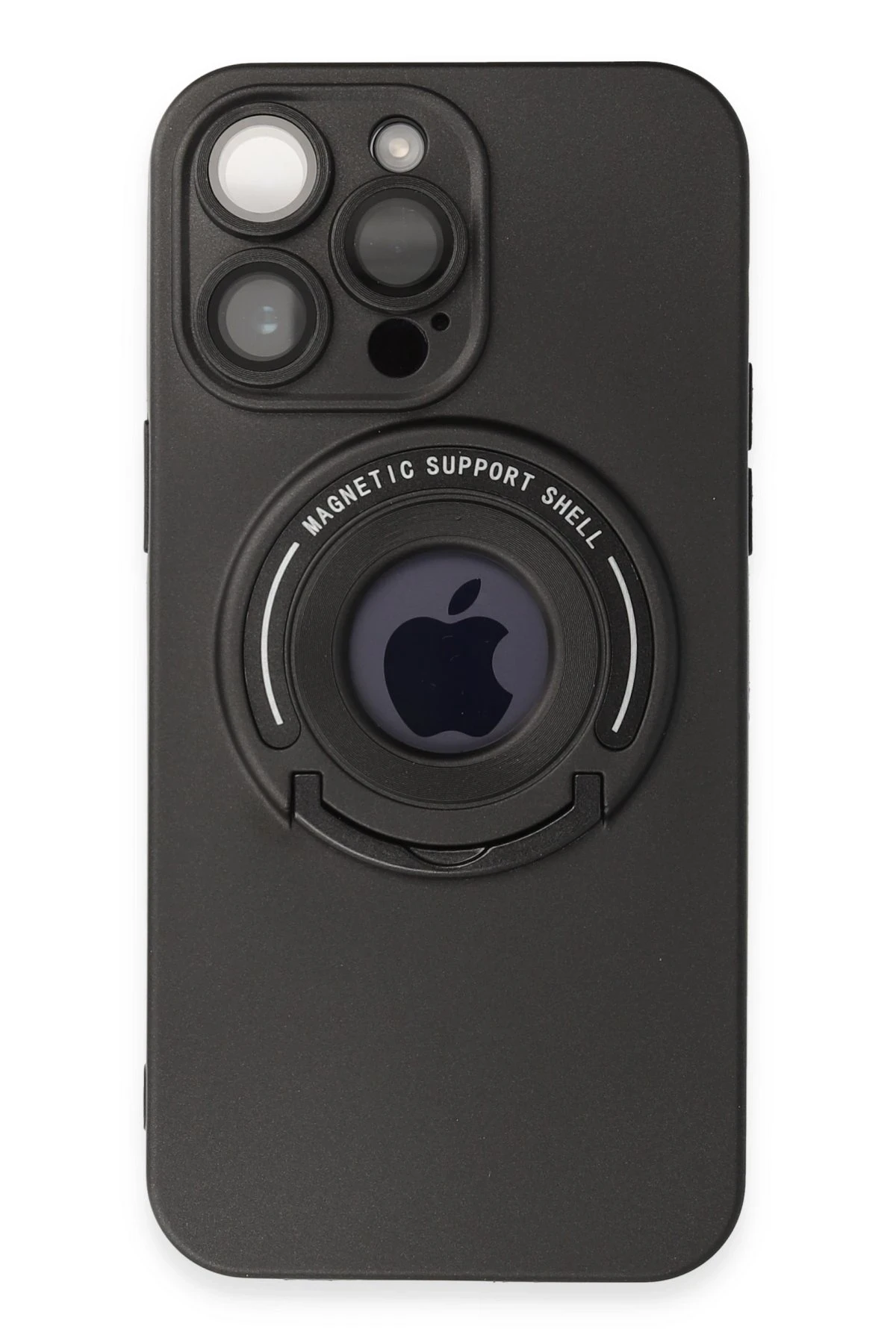 Newface iPhone 13 Pro Max Kılıf Lukka Magneticsafe Kapak - Siyah