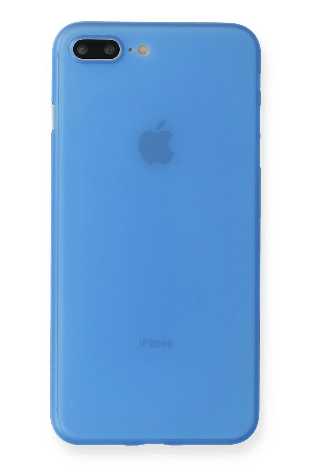Newface iPhone 7 Plus Kılıf PP Ultra İnce Kapak - Mavi