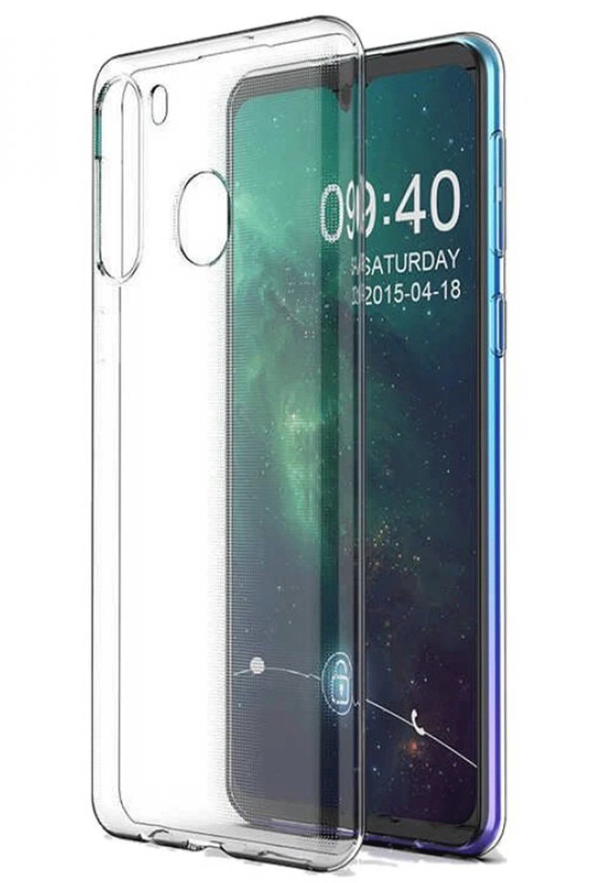 Newface Samsung Galaxy A11 Kılıf Lüx Şeffaf Silikon