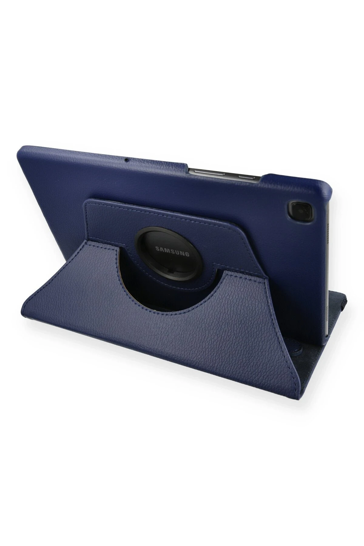 Newface Samsung Galaxy T500 Tab A7 10.4 Kılıf 360 Tablet Deri Kılıf - Lacivert