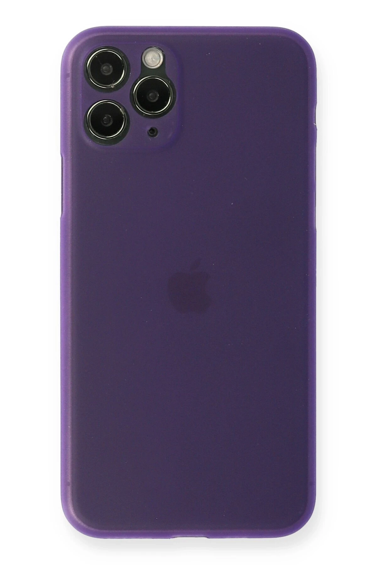 Newface iPhone 11 Pro Kılıf PP Ultra İnce Kapak - Mor