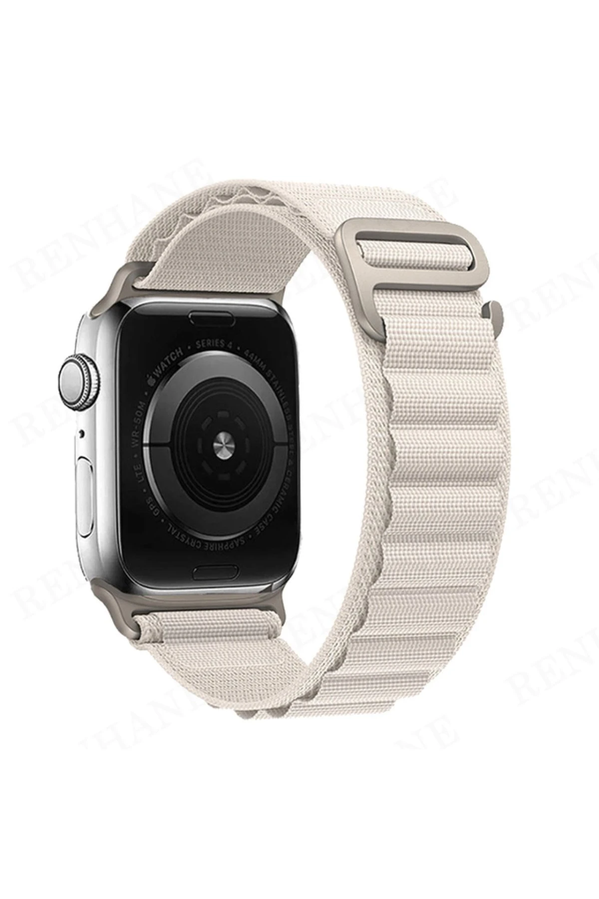 Newface Apple Watch 42mm Mountain Kordon - Beyaz