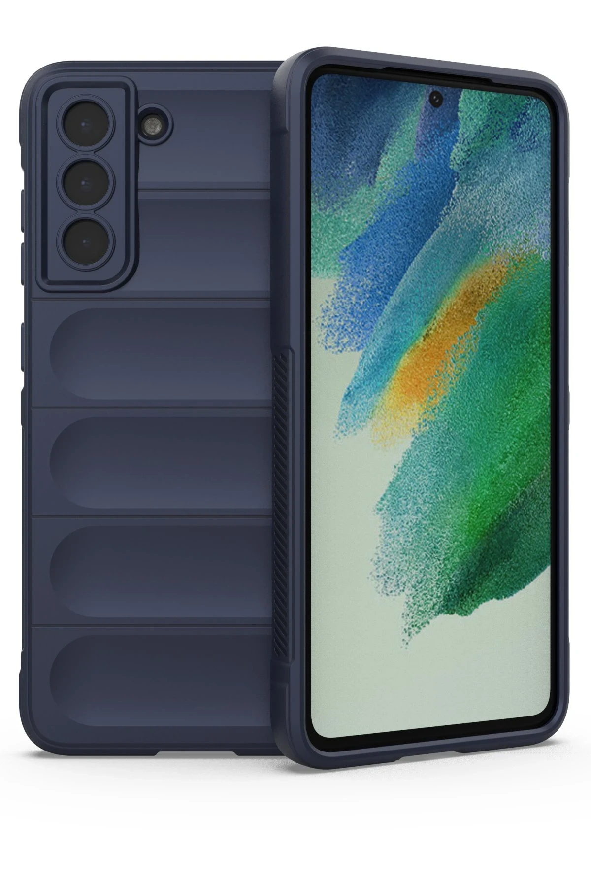Newface Samsung Galaxy S22 Plus Kılıf Optimum Silikon - Lacivert