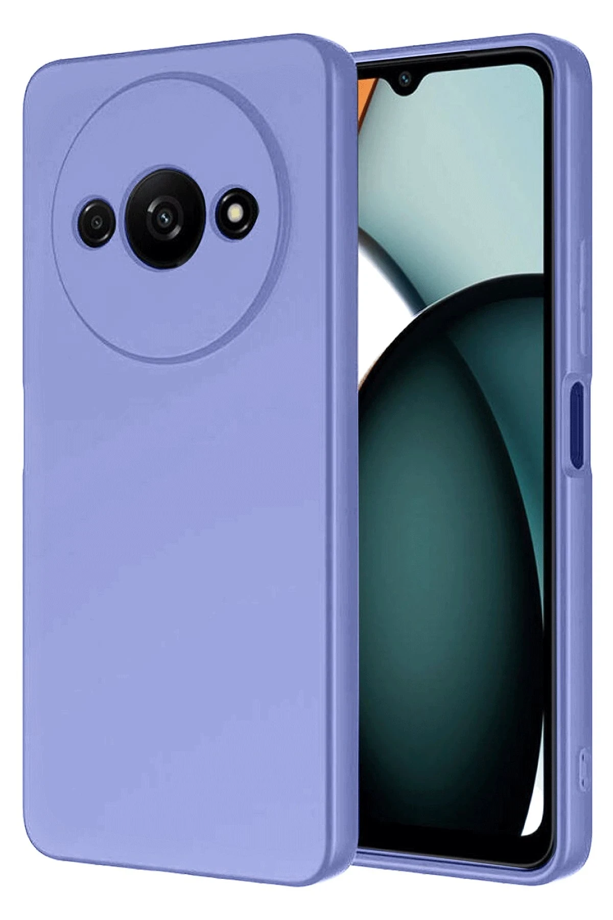 Newface Realme C61 Kılıf First Silikon - Lila