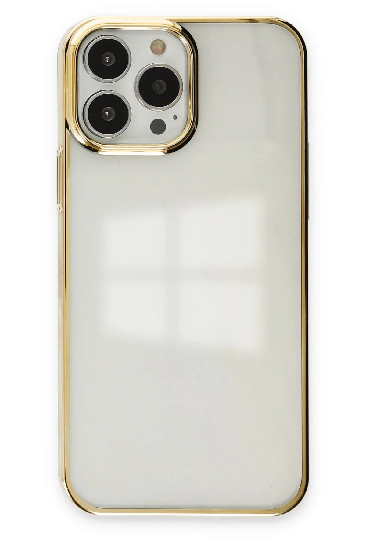 Newface iPhone 14 Pro Kılıf Element Silikon - Gold