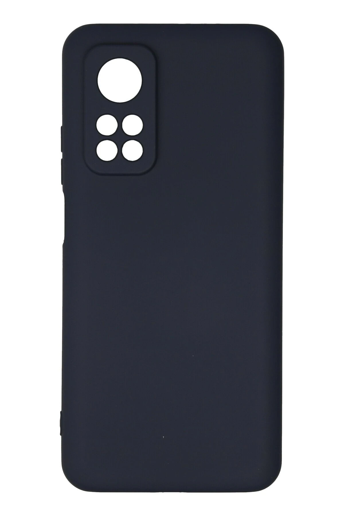 Newface Xiaomi Mi 10T Kılıf Nano içi Kadife Silikon - Lacivert