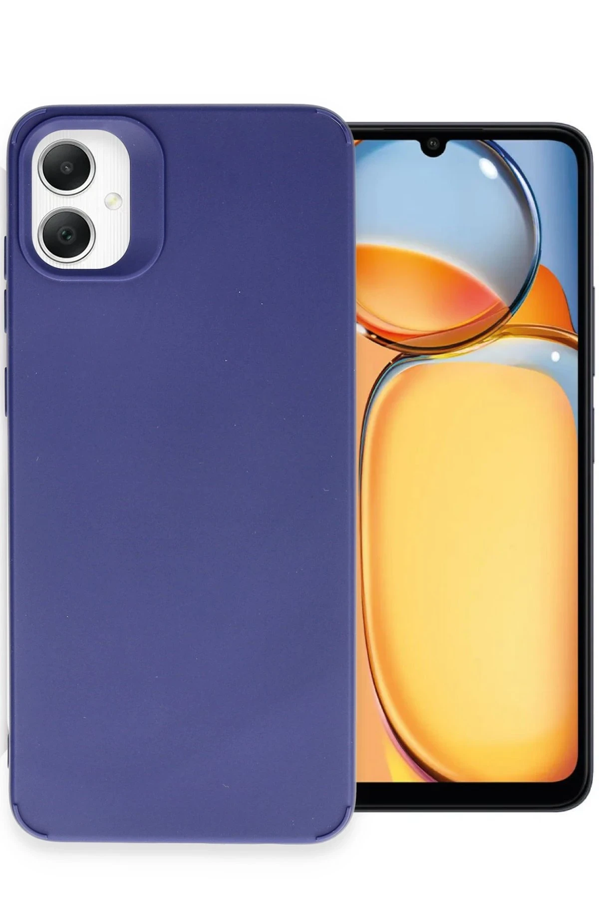 Newface Samsung Galaxy A05 Kılıf Petro Silikon - Lacivert