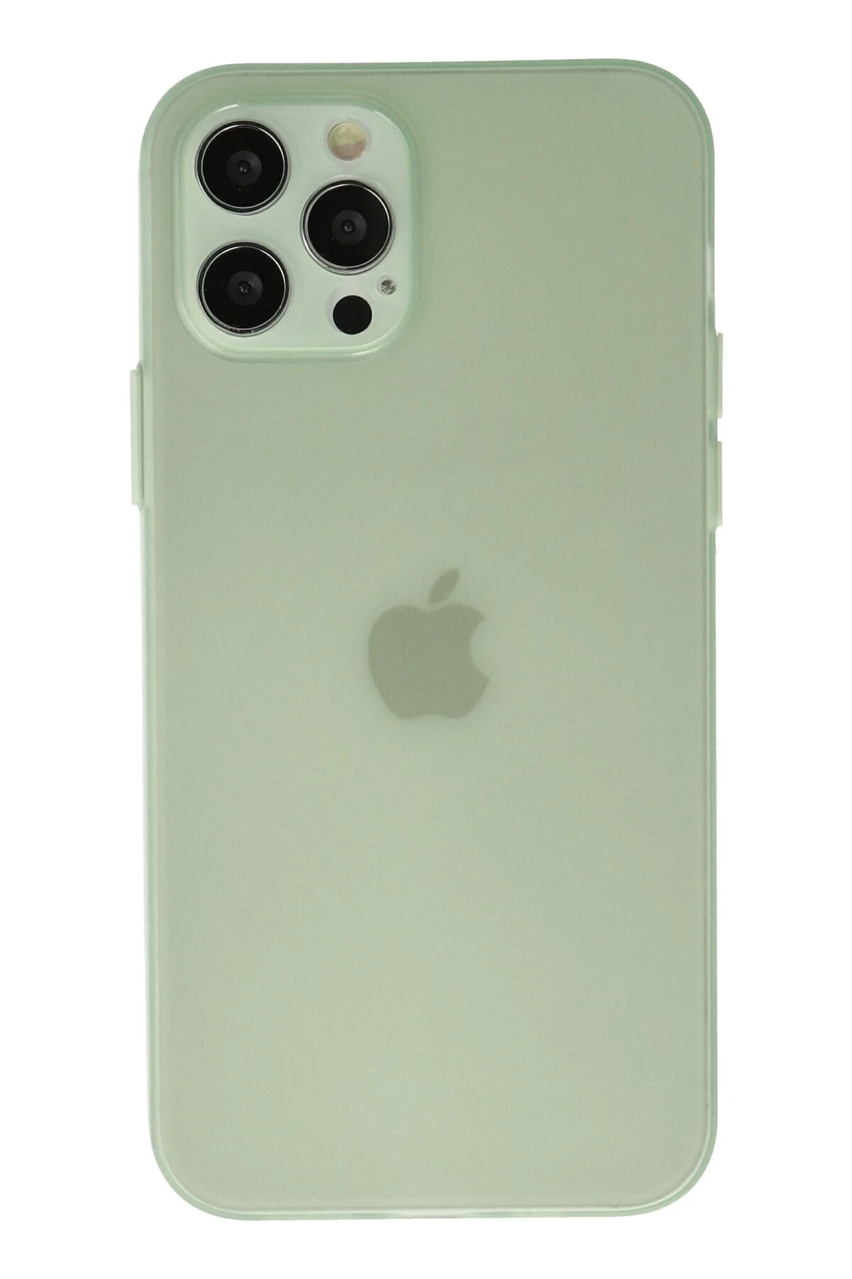 Newface iPhone 12 Pro Max Kılıf Puma Silikon - Açık Yeşil
