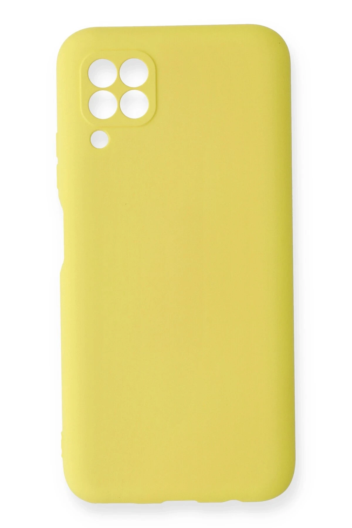 Newface Huawei P40 Lite Kılıf Nano içi Kadife Silikon - Sarı