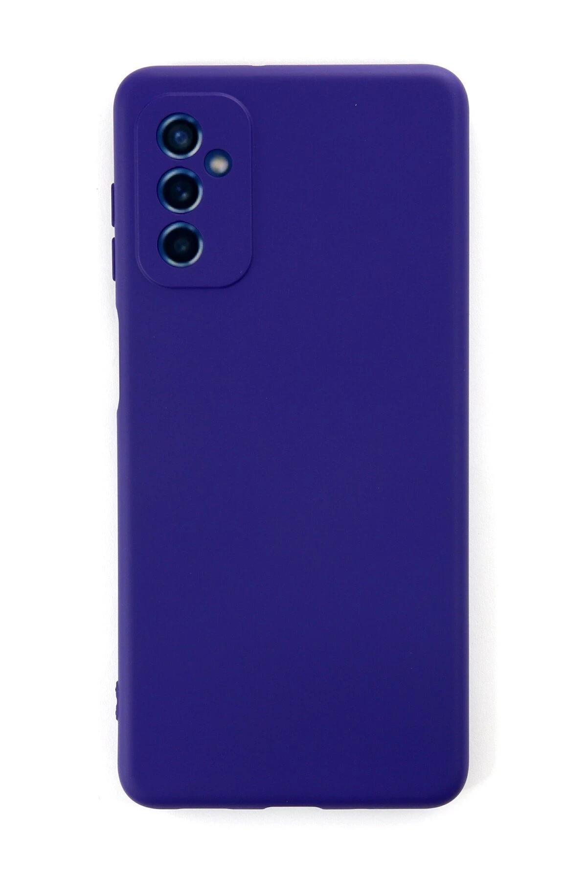 Newface Samsung Galaxy M52 5G Kılıf Nano içi Kadife Silikon - Mor