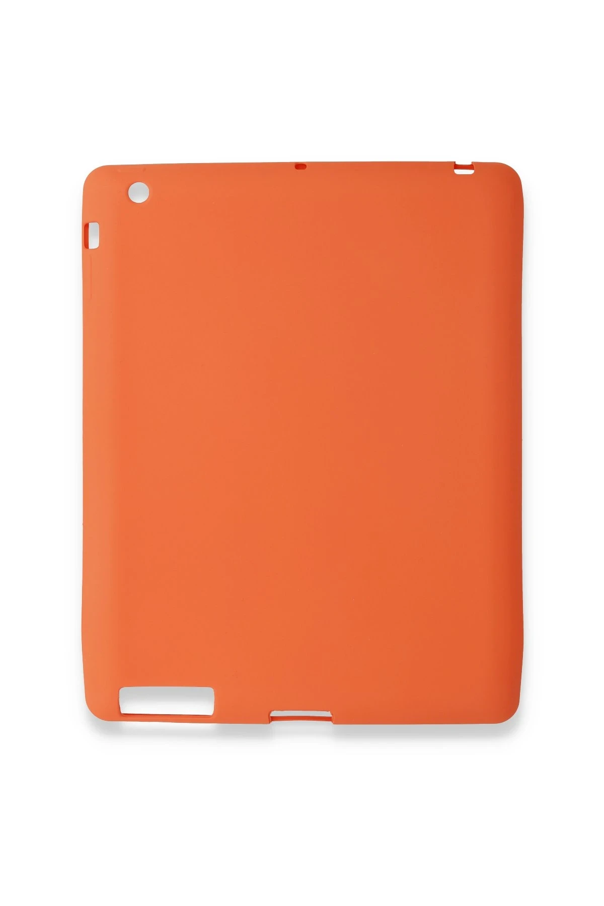 Newface iPad 4 9.7 Kılıf Evo Tablet Silikon - Turuncu