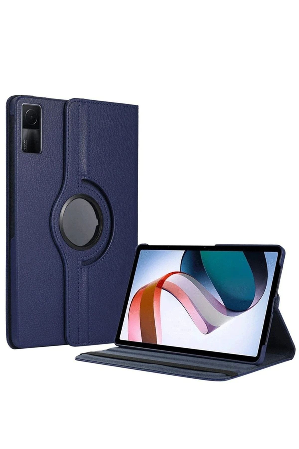 Newface Xiaomi Redmi Pad SE 4G Kılıf 360 Tablet Deri Kılıf - Lacivert