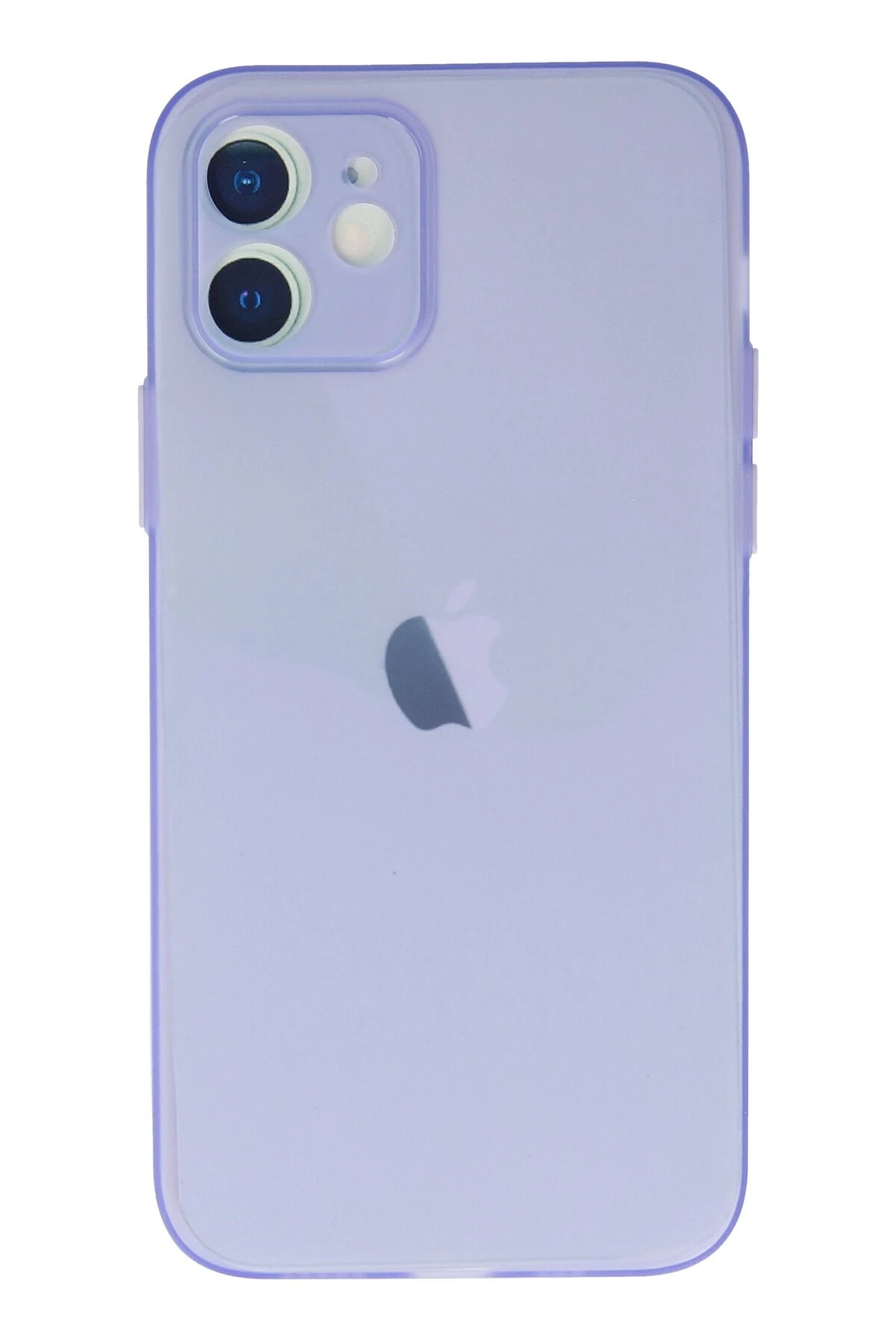 Newface iPhone 12 Kılıf Puma Silikon - Mor