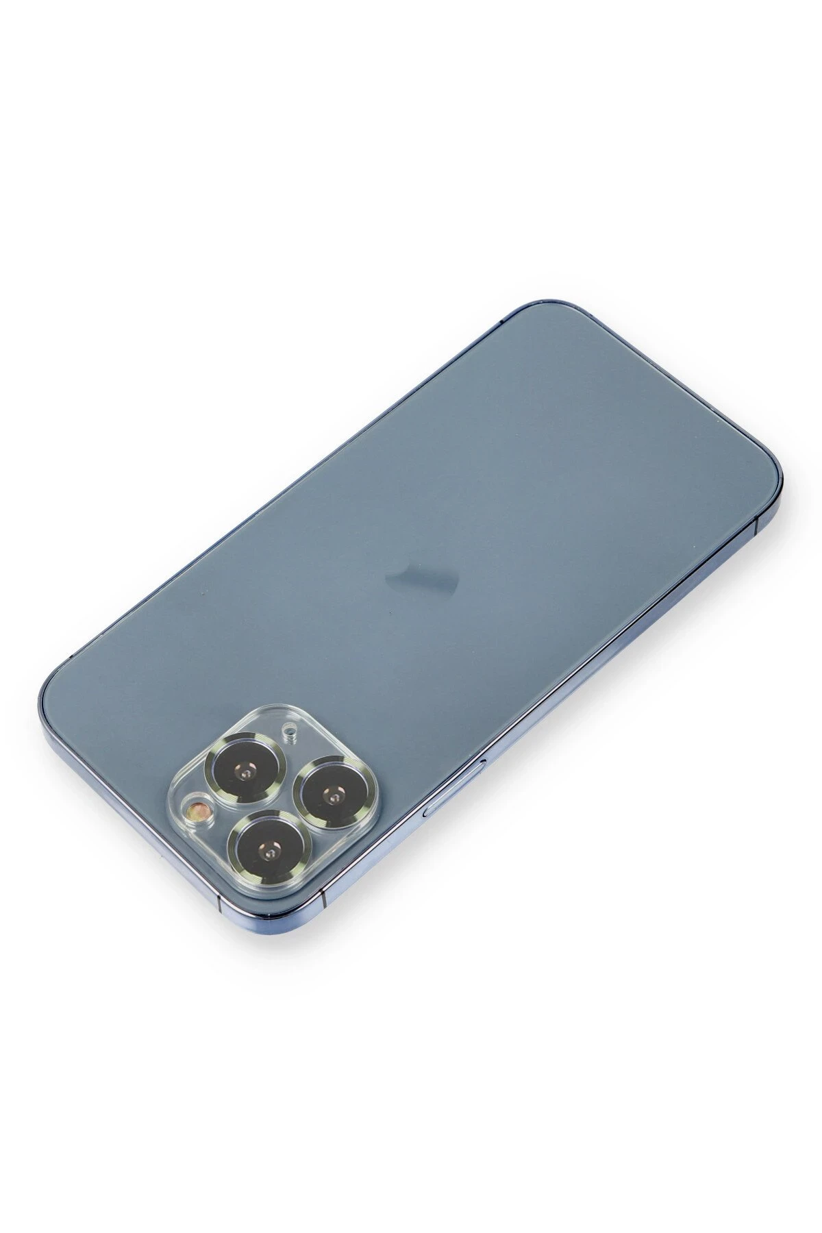 Newface iPhone 11 Pro Max Metal Kamera Lens Koruma Cam - Koyu Yeşil