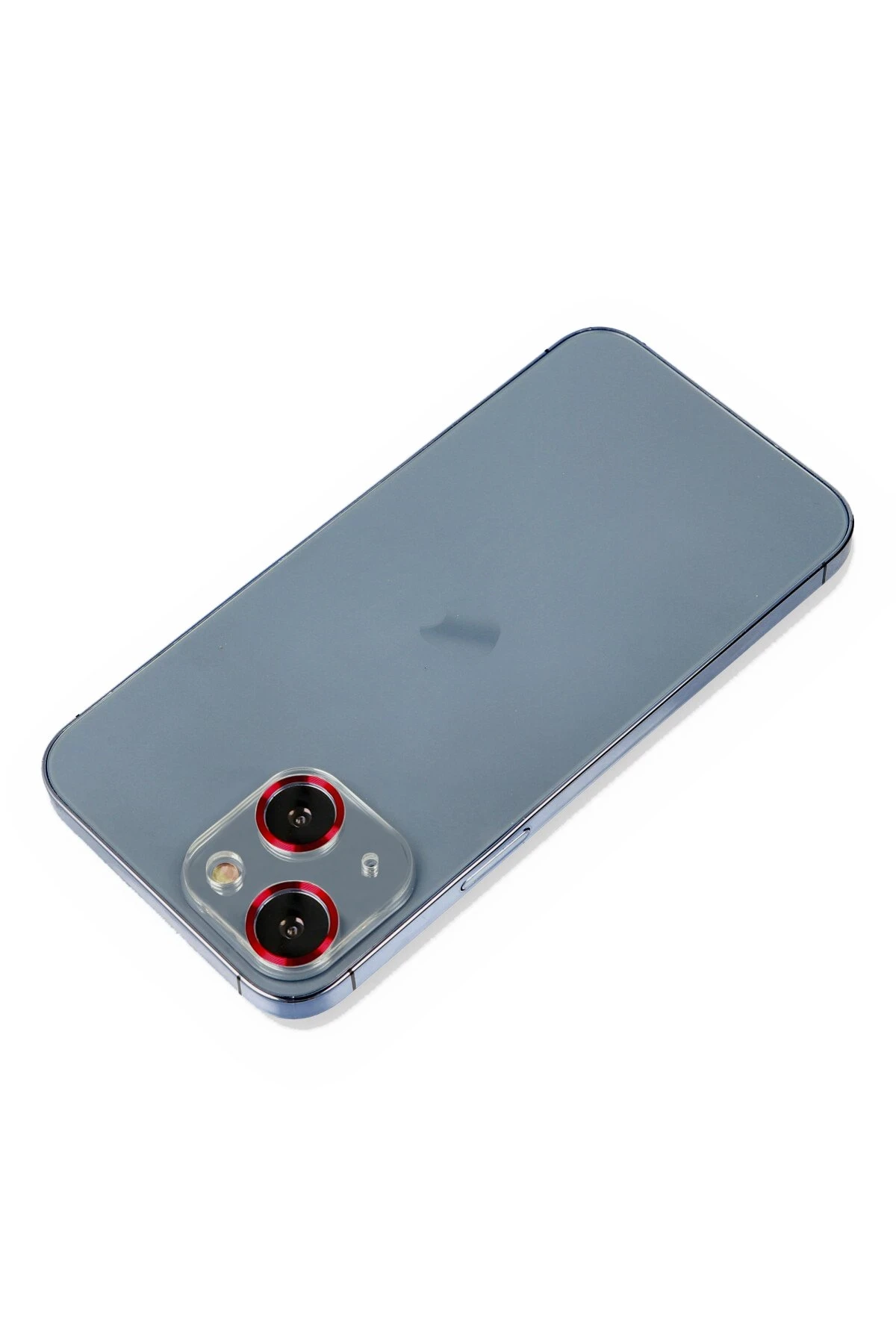 Newface iPhone 14 Metal Kamera Lens Koruma Cam - Kırmızı