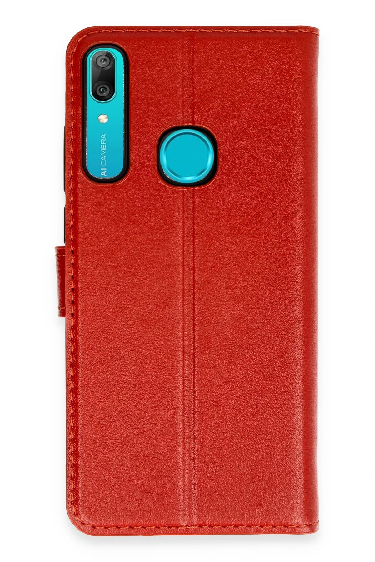 Newface Huawei Y6 Prime Kılıf Trend S Plus Kapaklı Kılıf - Kırmızı