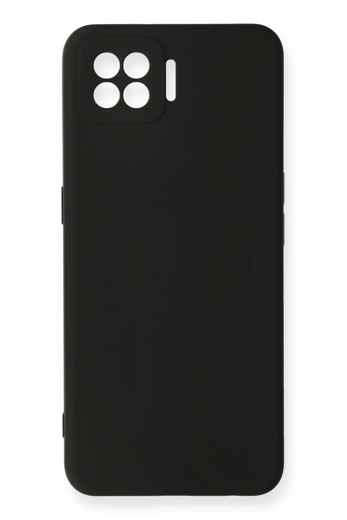 Newface Oppo A73 Kılıf Nano içi Kadife Silikon - Siyah
