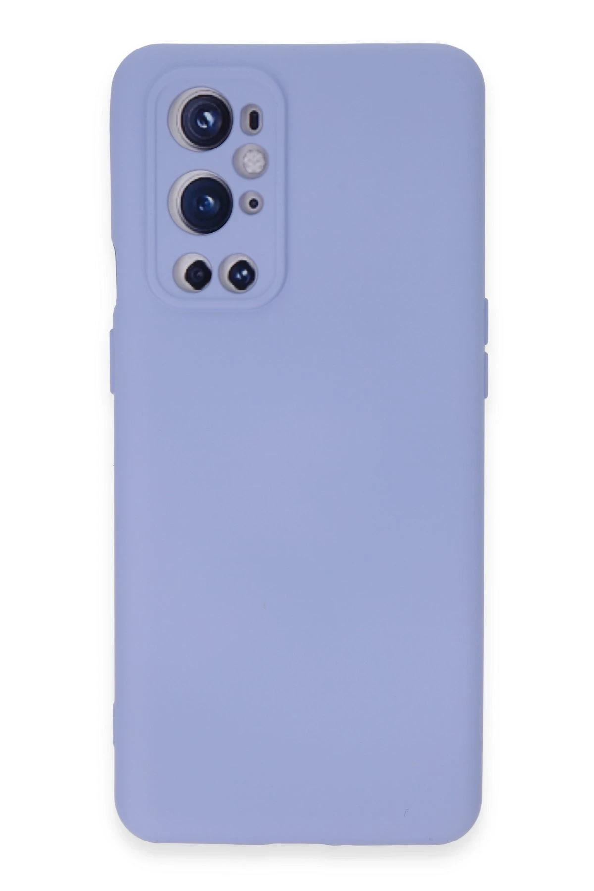 Newface One Plus 9 Pro Kılıf Nano içi Kadife Silikon - Mavi