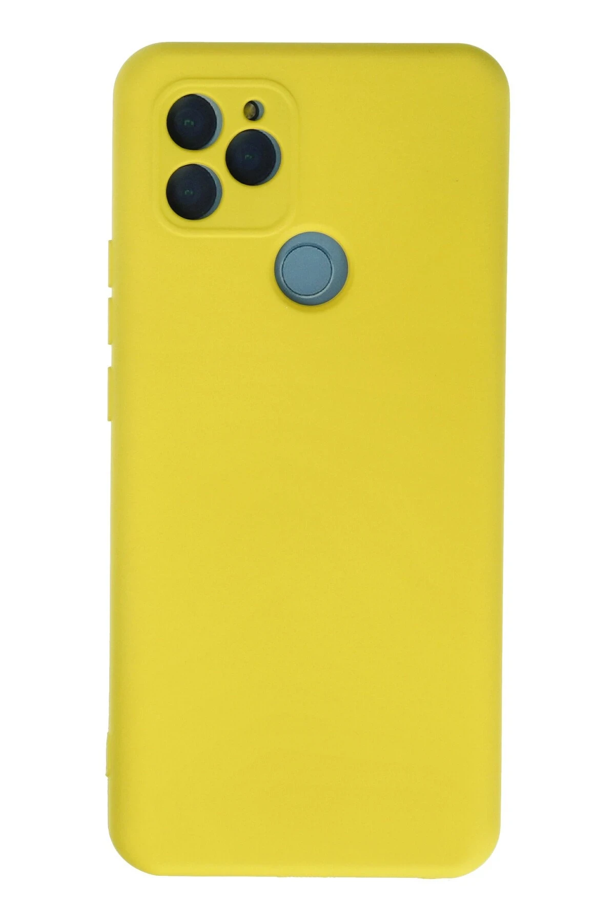 Newface General Mobile GM 21 Kılıf Nano içi Kadife Silikon - Sarı