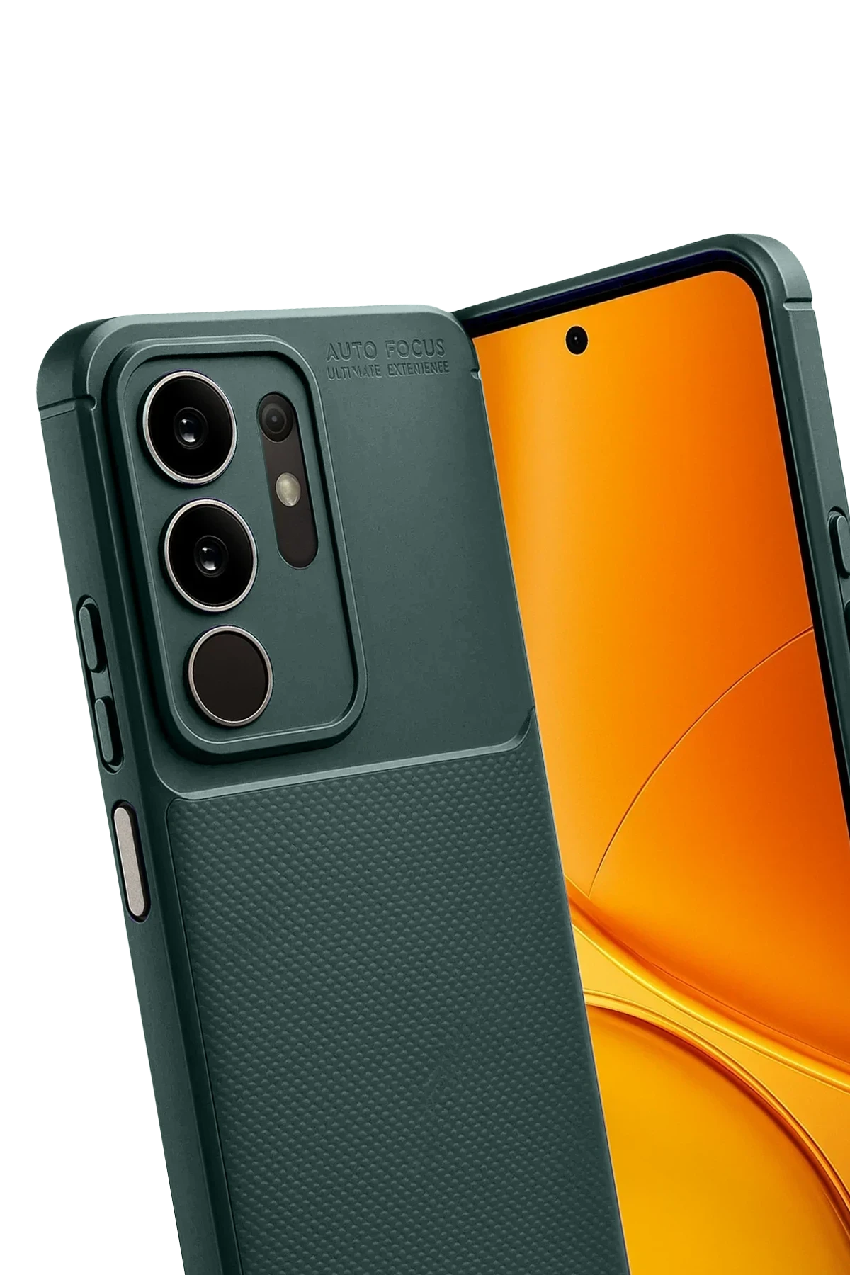Newface Vivo Y29 4G Auto Focus Karbon Kapak - Koyu Yeşil