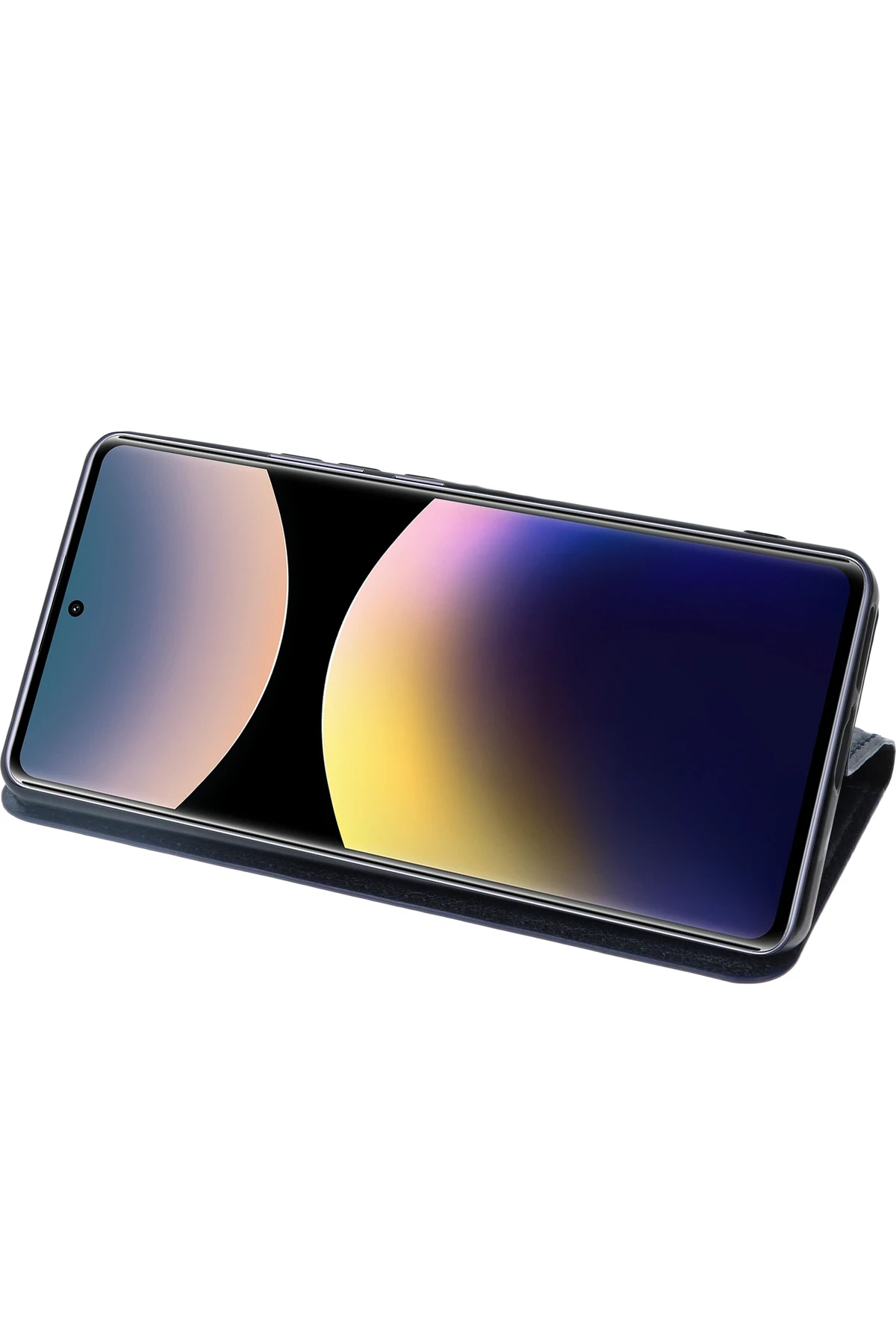 Newface Xiaomi Redmi Note 14 Pro 4G Kılıf Trend S Plus Kapaklı Kılıf - Lacivert