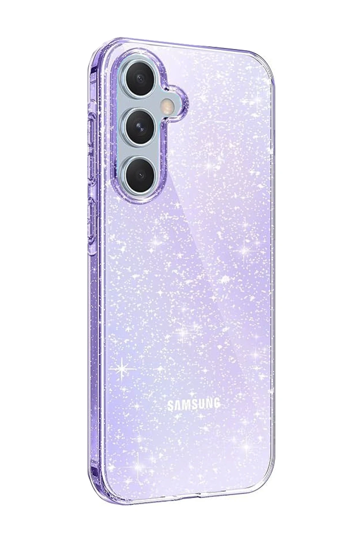 Newface Samsung Galaxy A34 5G Kılıf Glow Kapak - Mor