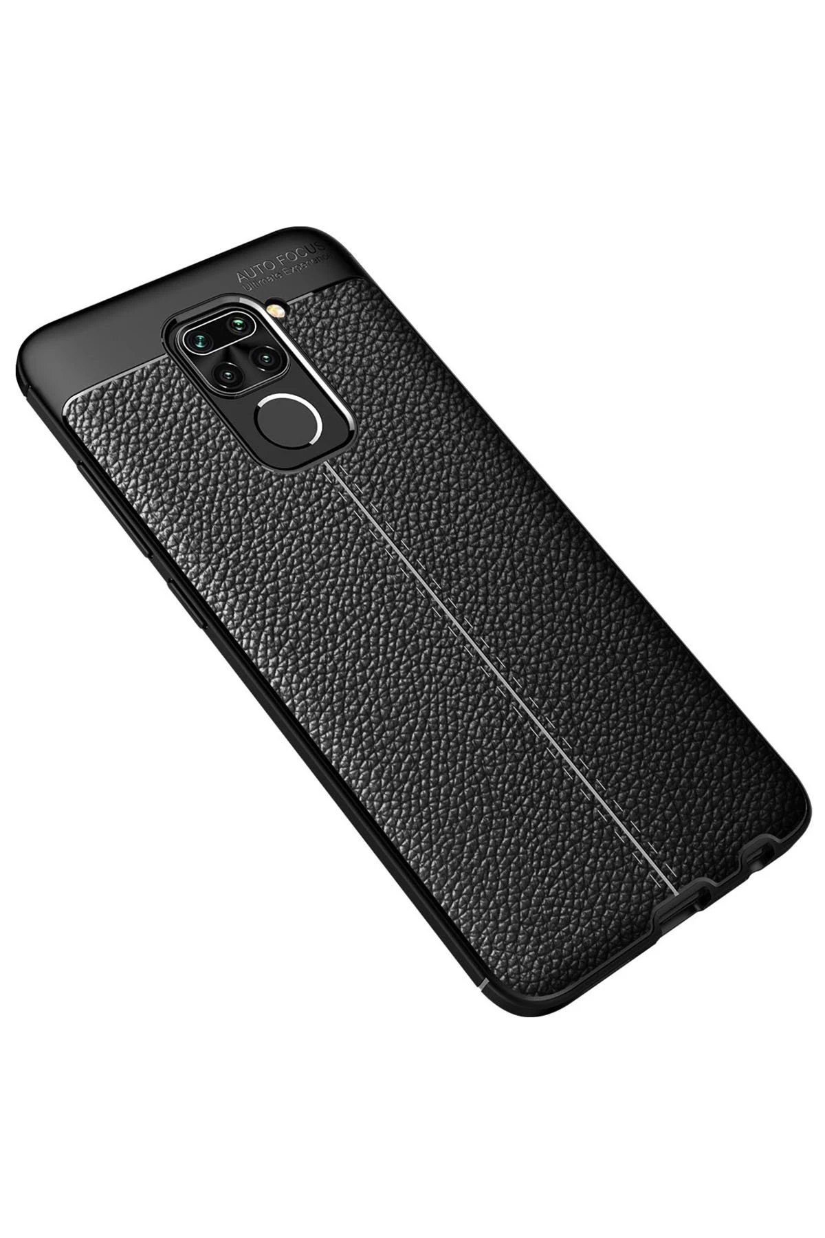 Newface Xiaomi Redmi Note 9 Kılıf Auto Focus Kapak - Siyah