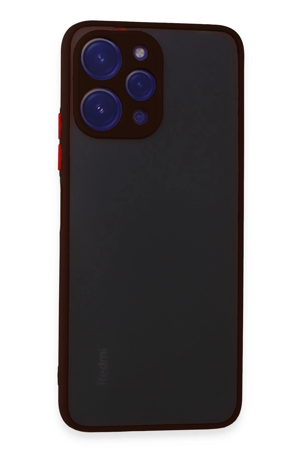 Newface Xiaomi Redmi 12 Kılıf Montreal Silikon Kapak - Siyah