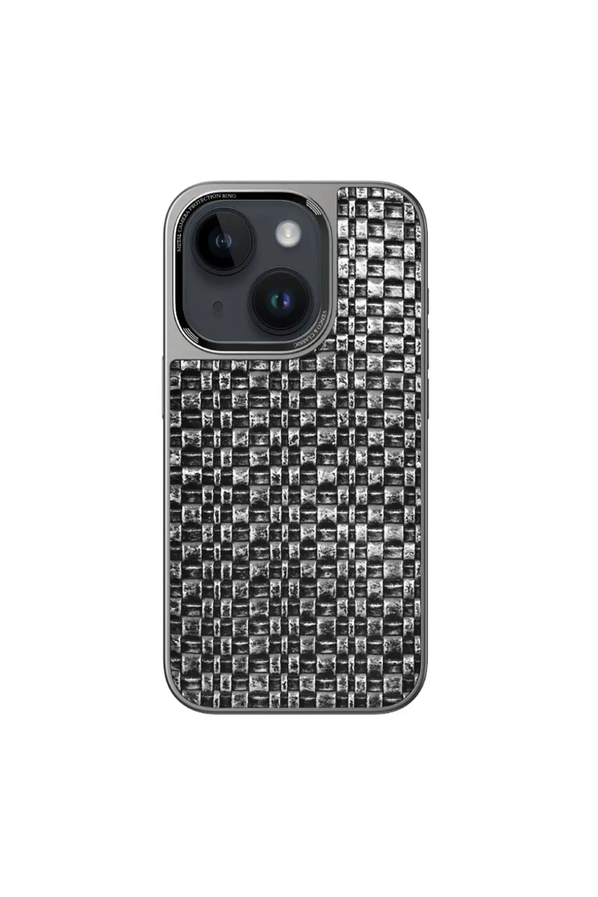 Venco iPhone 15 Brand Kapak - Gümüş