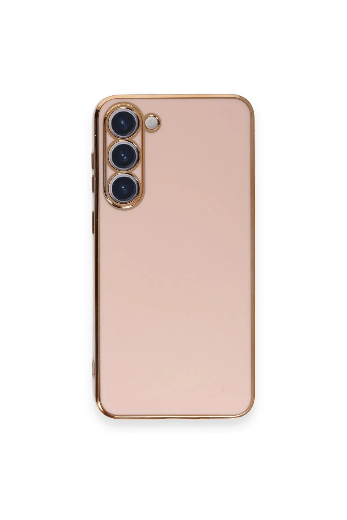Newface Samsung Galaxy S23 Plus Kılıf Volet Silikon - Pembe