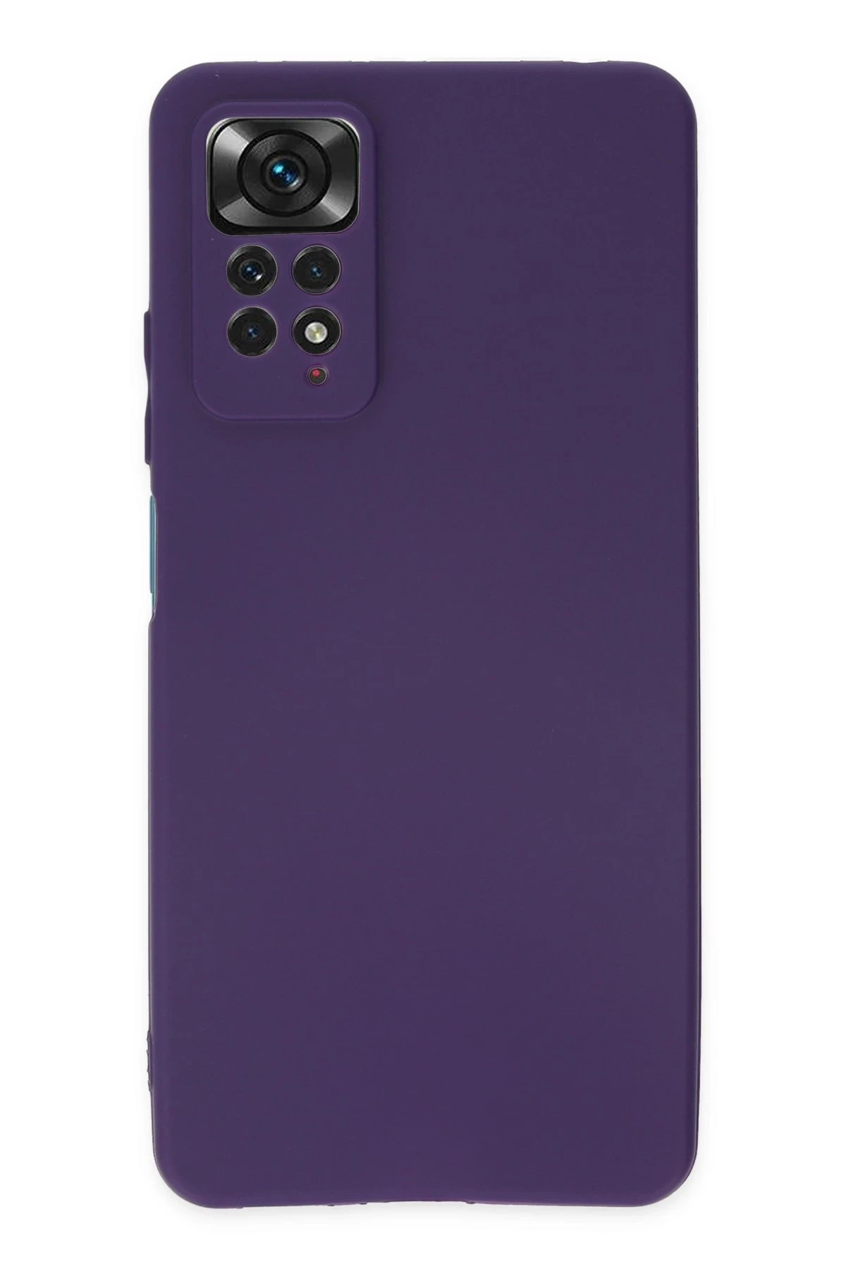 Newface Xiaomi Redmi Note 11 Pro Kılıf First Silikon - Mürdüm